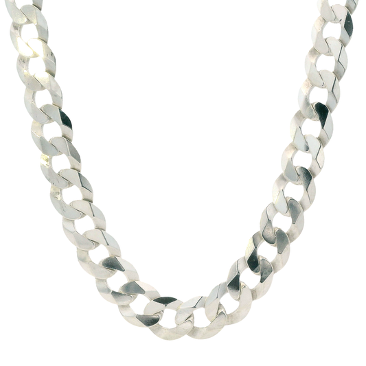 Sterling Silver 21" Curb Link Chain