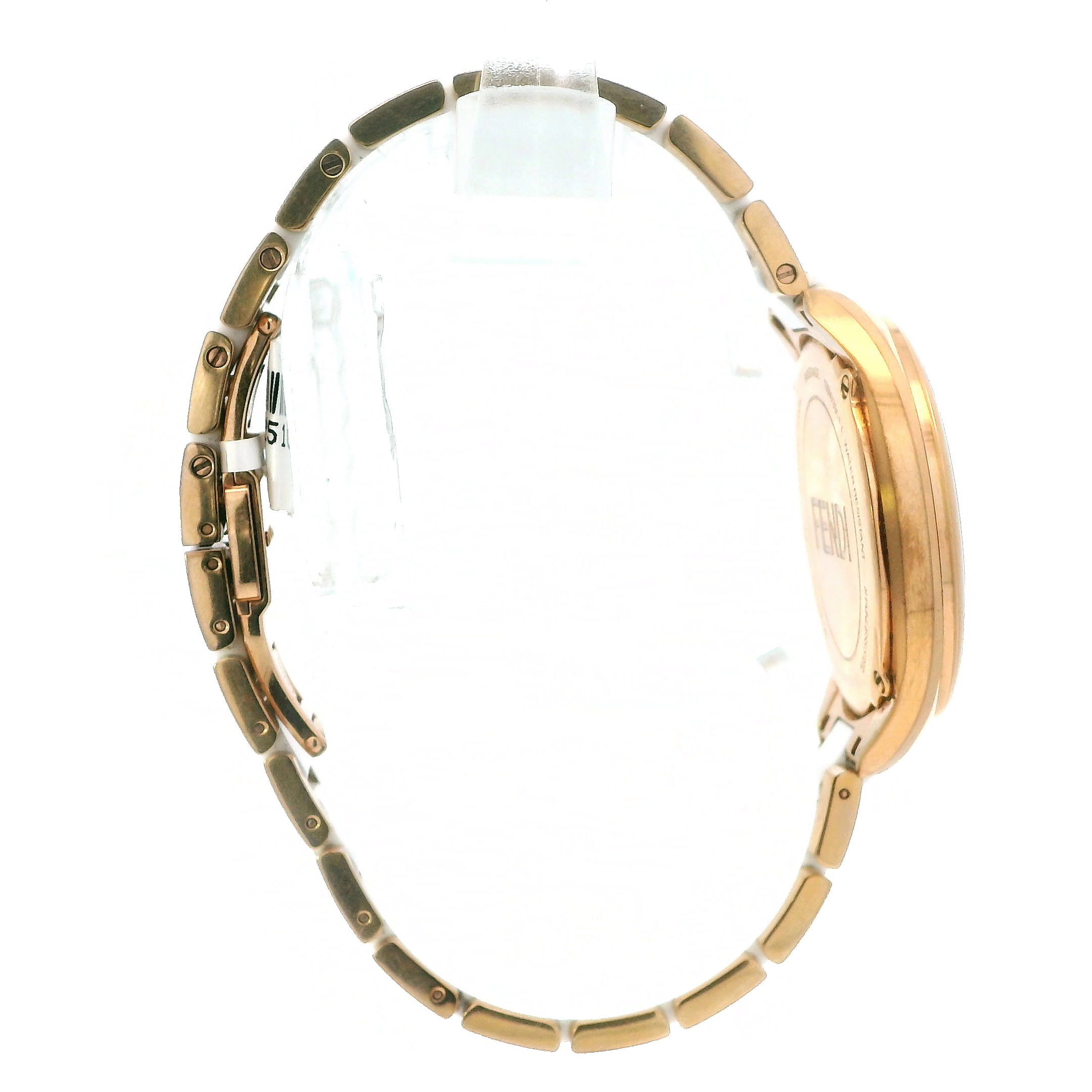 Fendi Momento Diamond Bug Ceramic Wristwatch