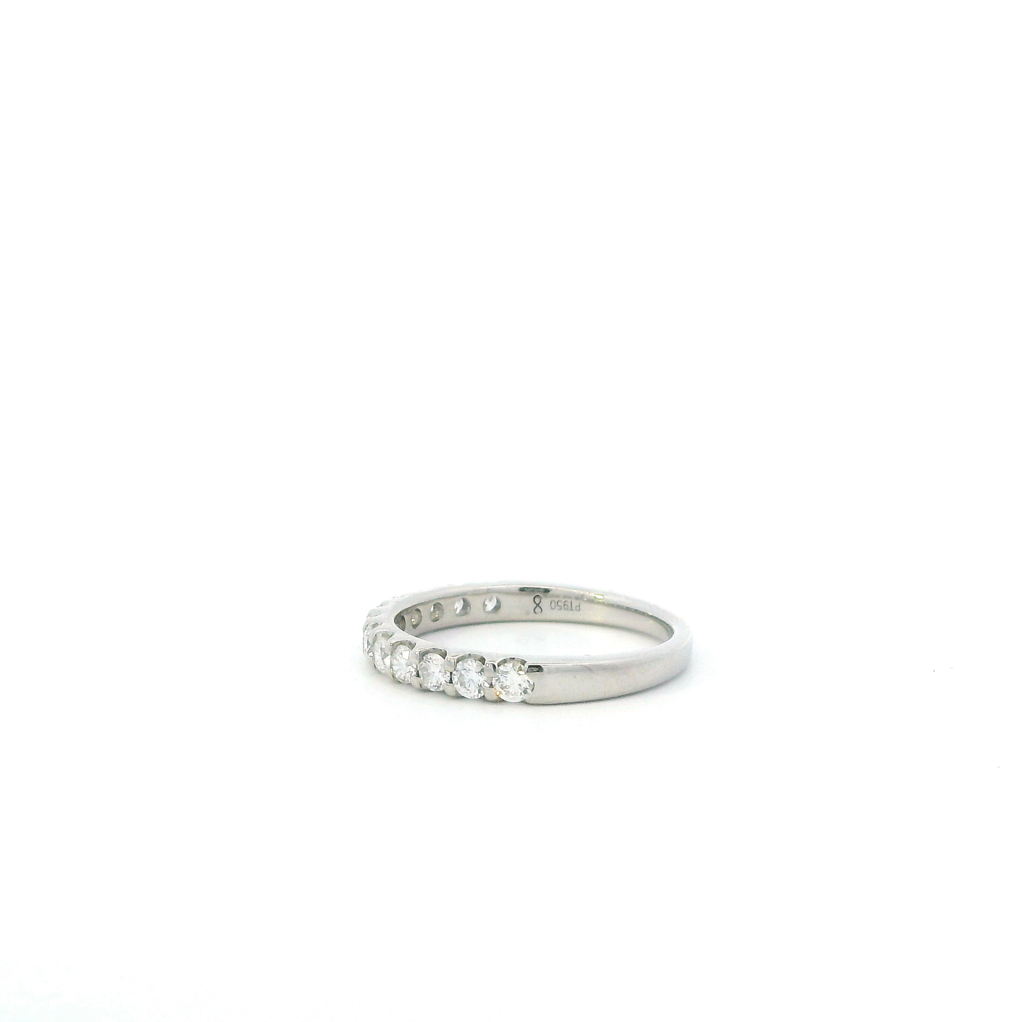 Platinum Diamond Women's Ring-0.62ct