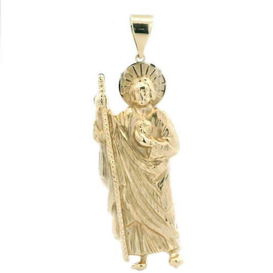 14K Yellow Gold Saint Jude Pendant