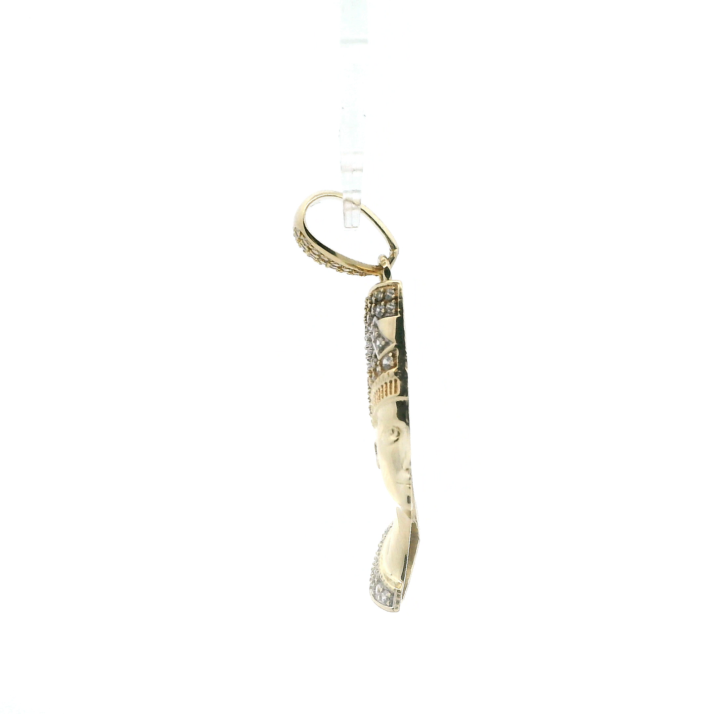 10K Yellow Gold Nefertiti Pendant