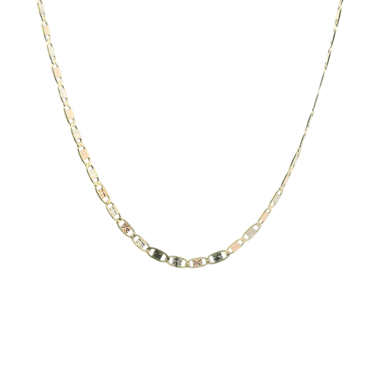 14K Yellow Gold 20" Mariner Chain