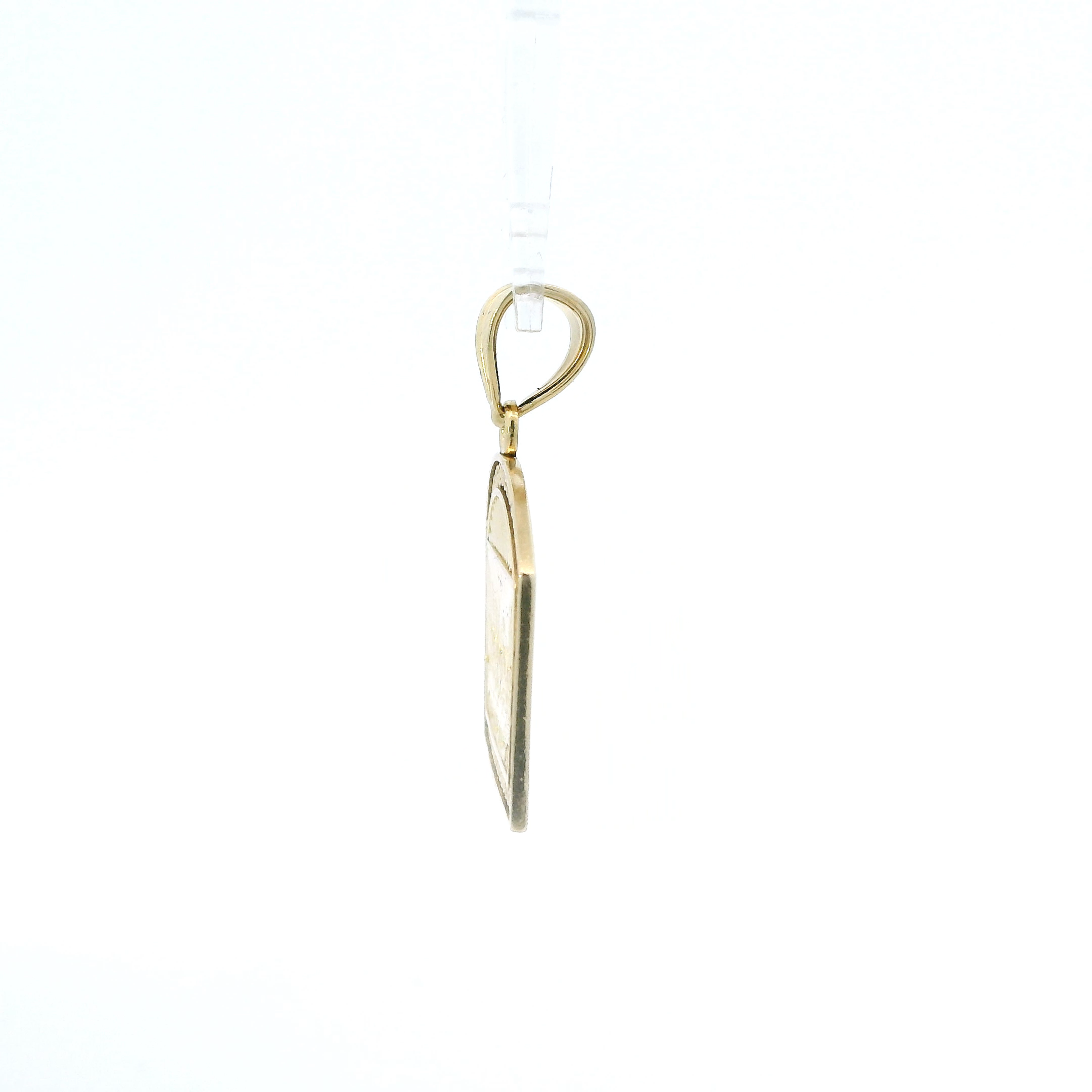 10K Yellow Gold Last Supper Pendant