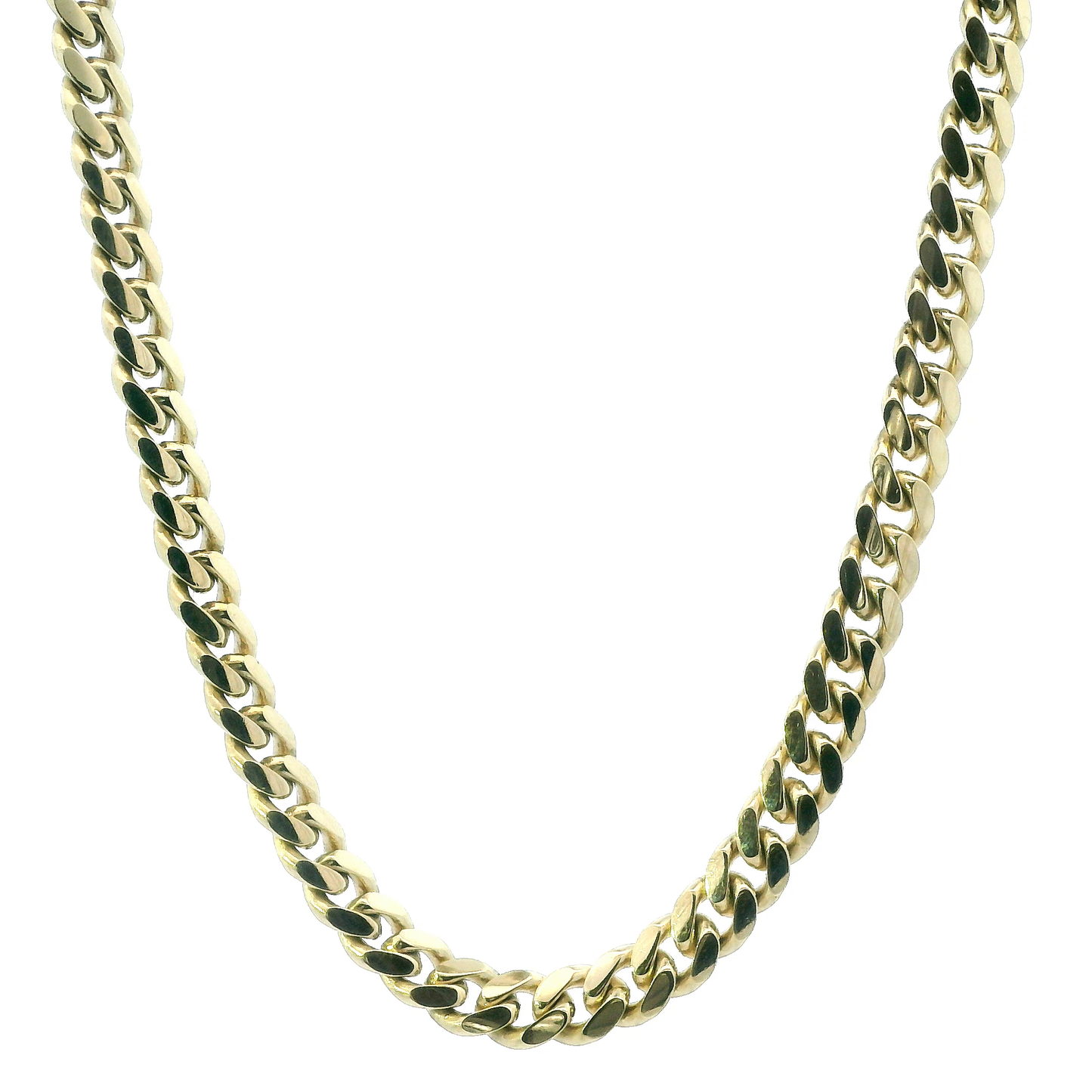 14K Yellow Gold 24.5" Cuban Chain