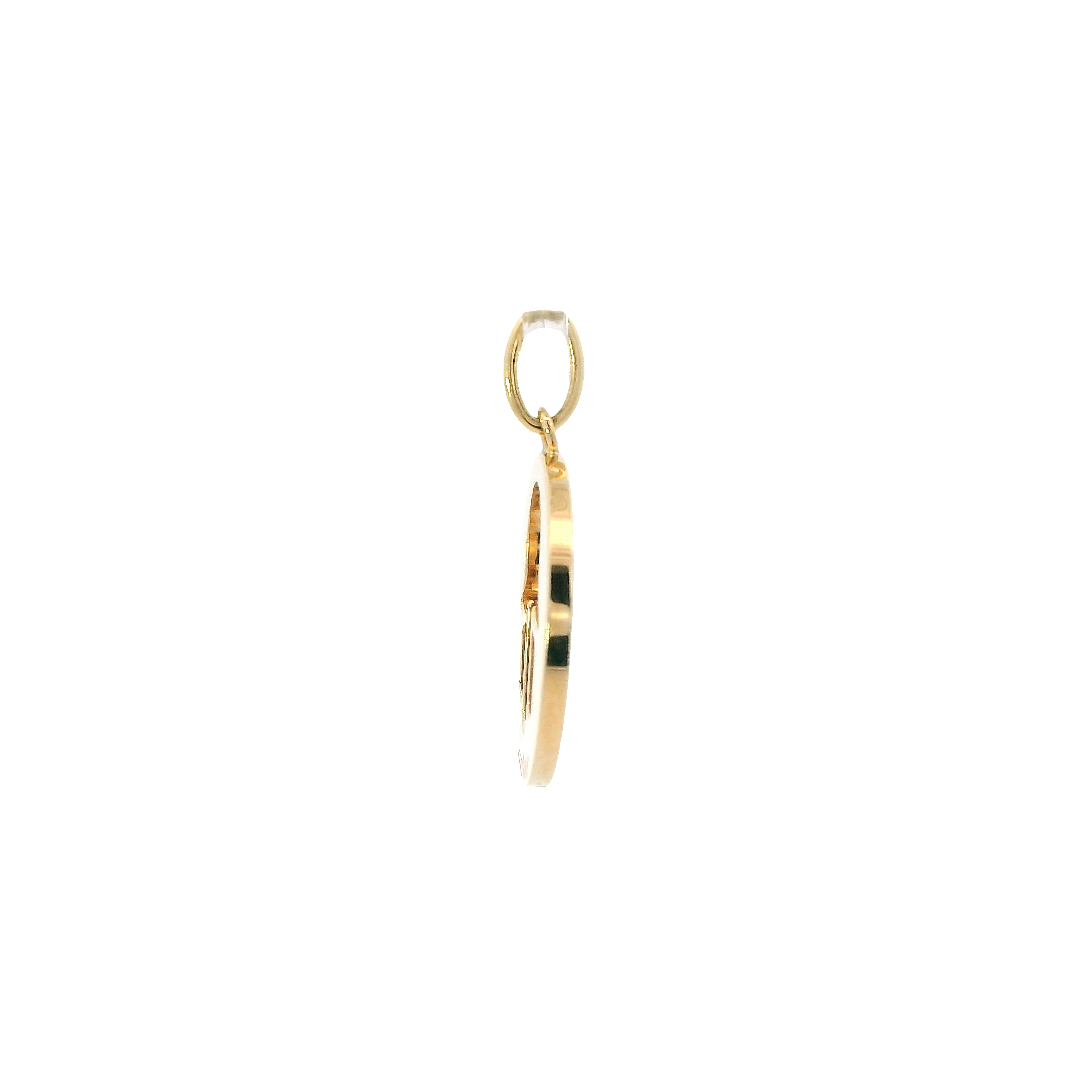 Cartier 18K Yellow Gold Hand Hamsa Pendant With Original Box