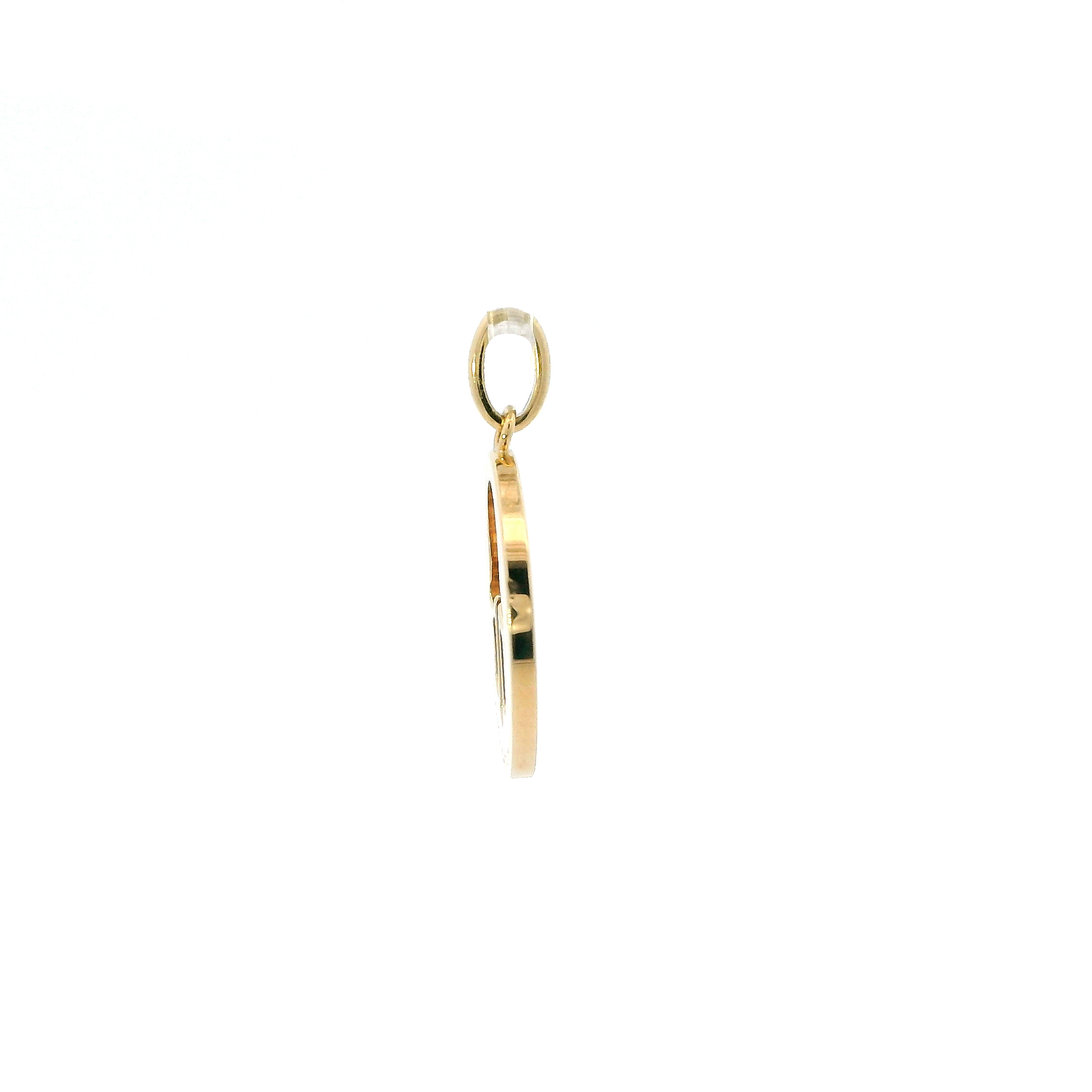 Cartier 18K Yellow Gold Hand Hamsa Pendant With Original Box