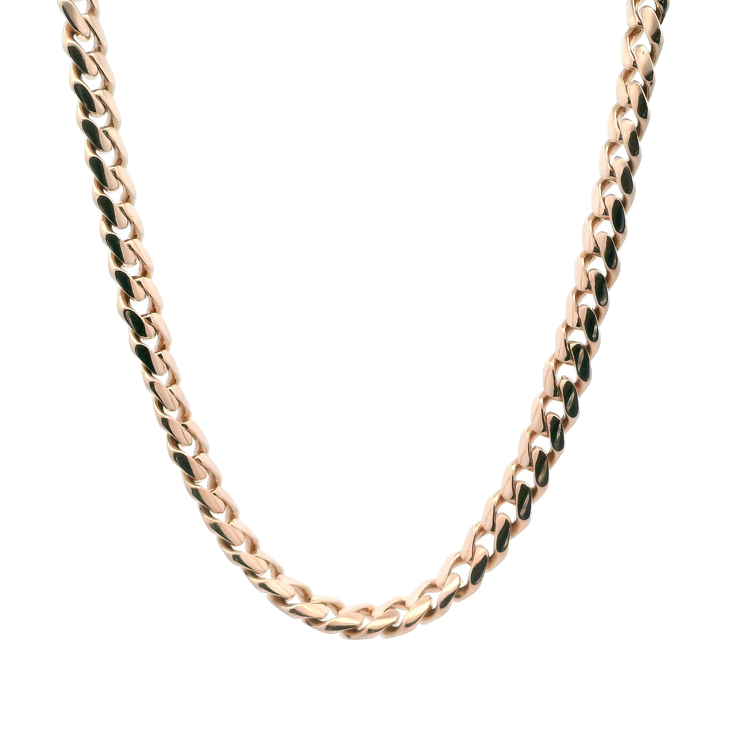 14K Rose Gold 23" Cuban Chain