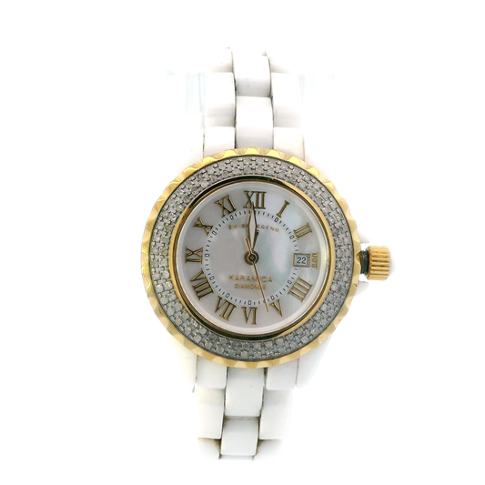 Swiss Legend Karamica White Diamond High Tech Women's Watch