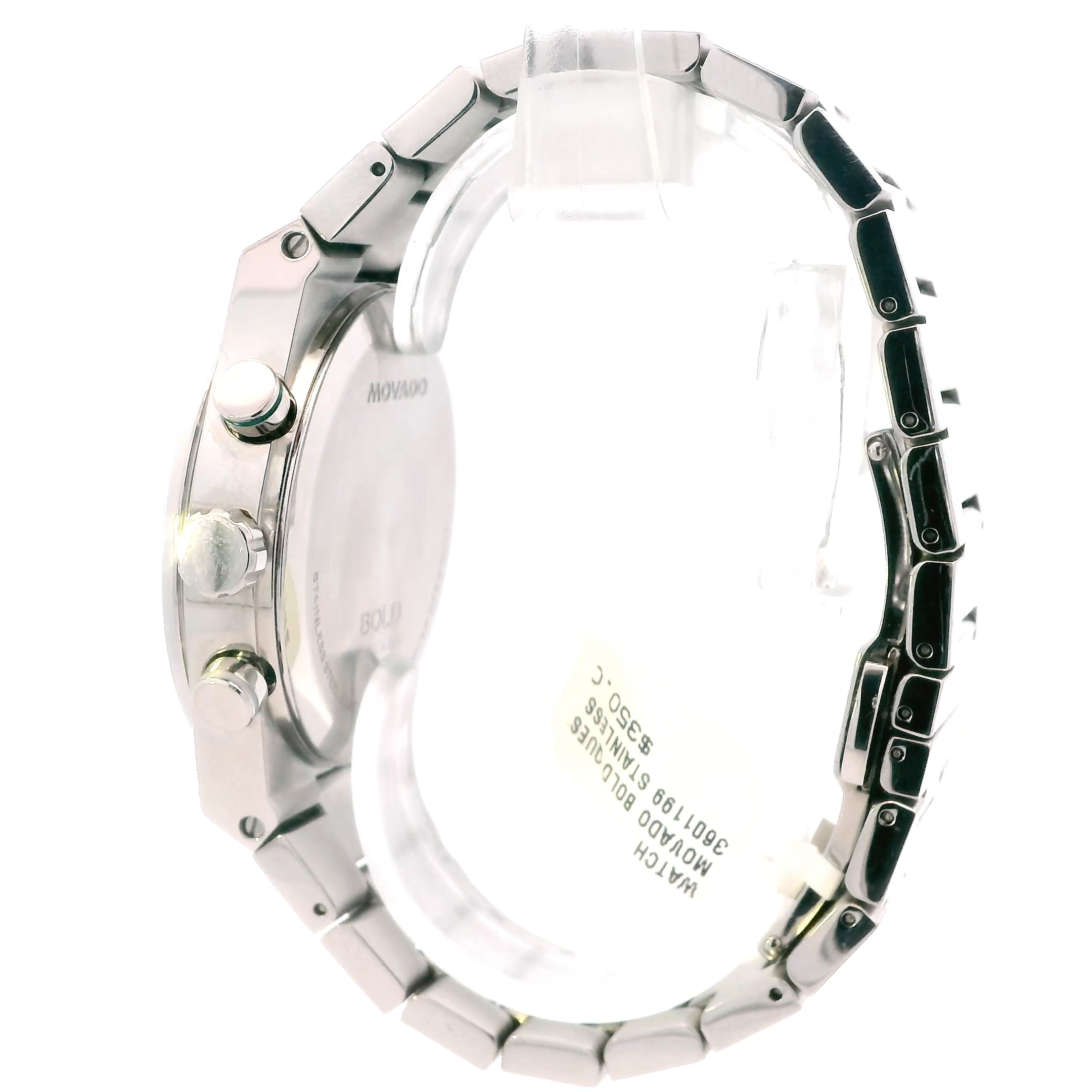 Movado Bold Quest Stainless Steal Wrist Watch