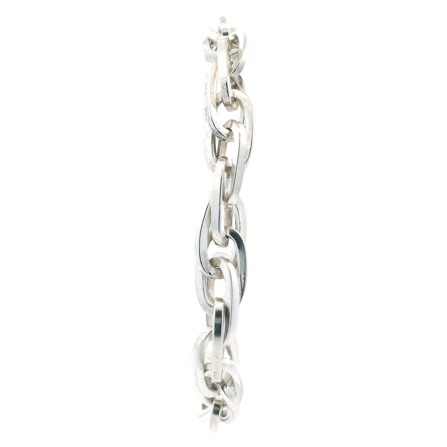Sterling Silver Double Link Bracelet