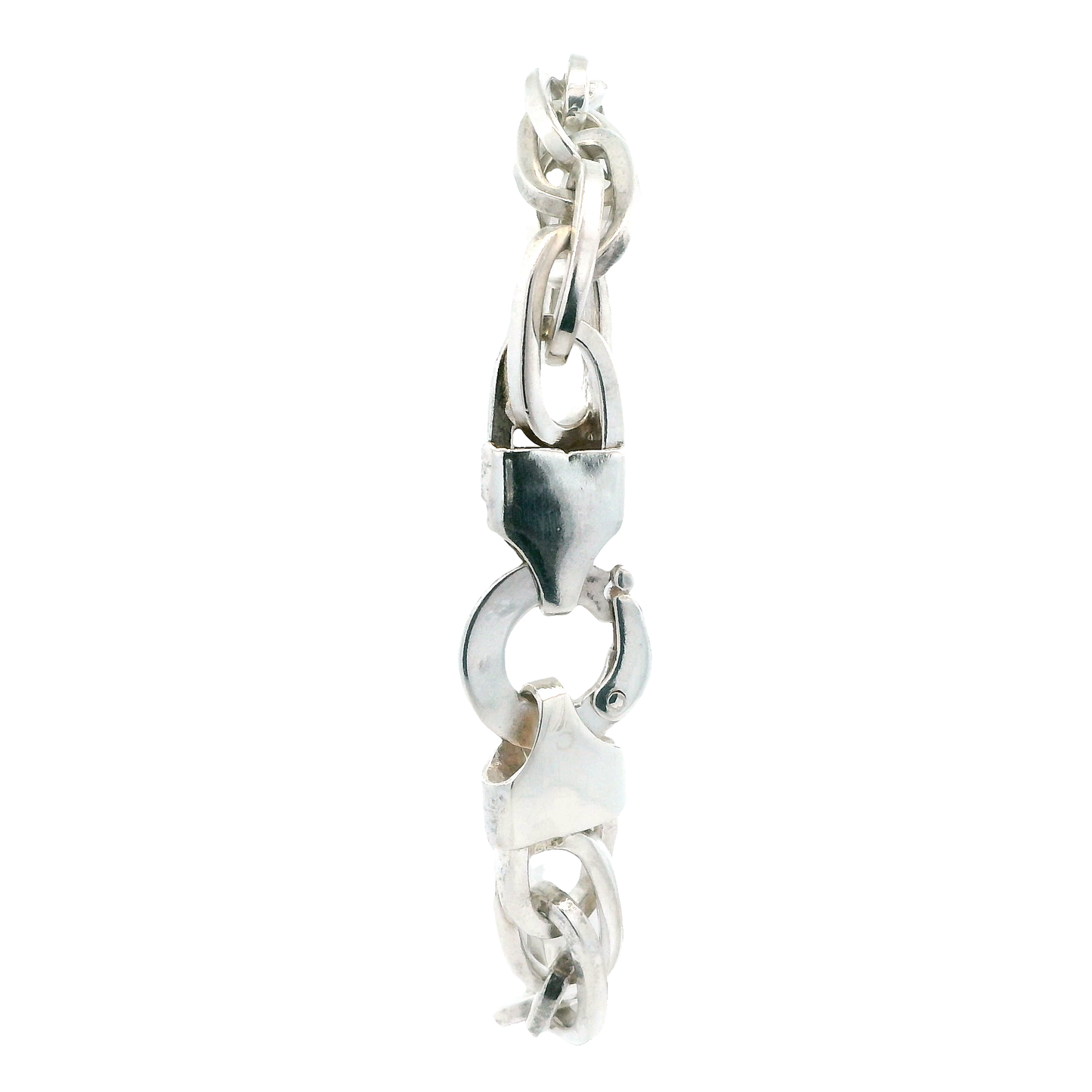 Sterling Silver Double Link Bracelet