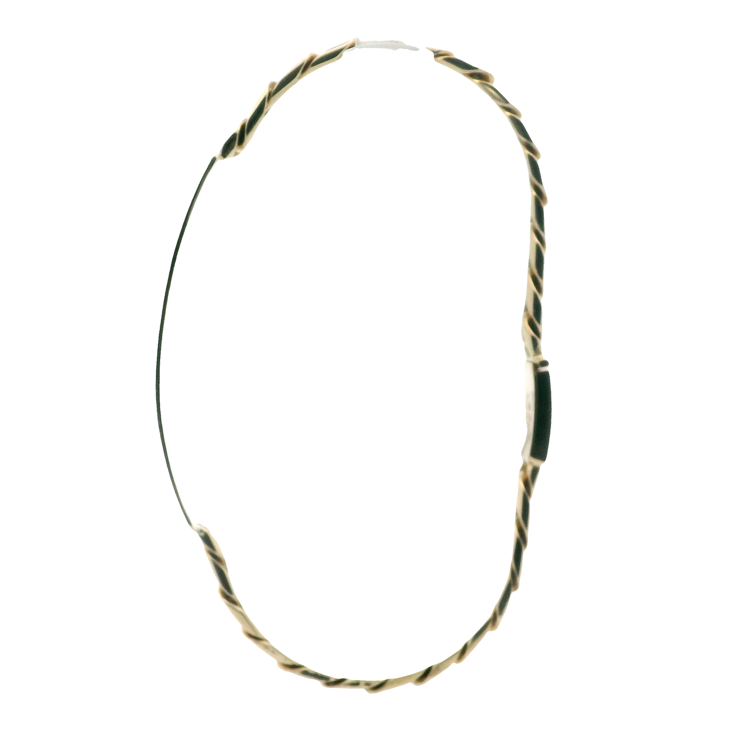 14K Yellow Gold 8" Cuban ID Bracelet