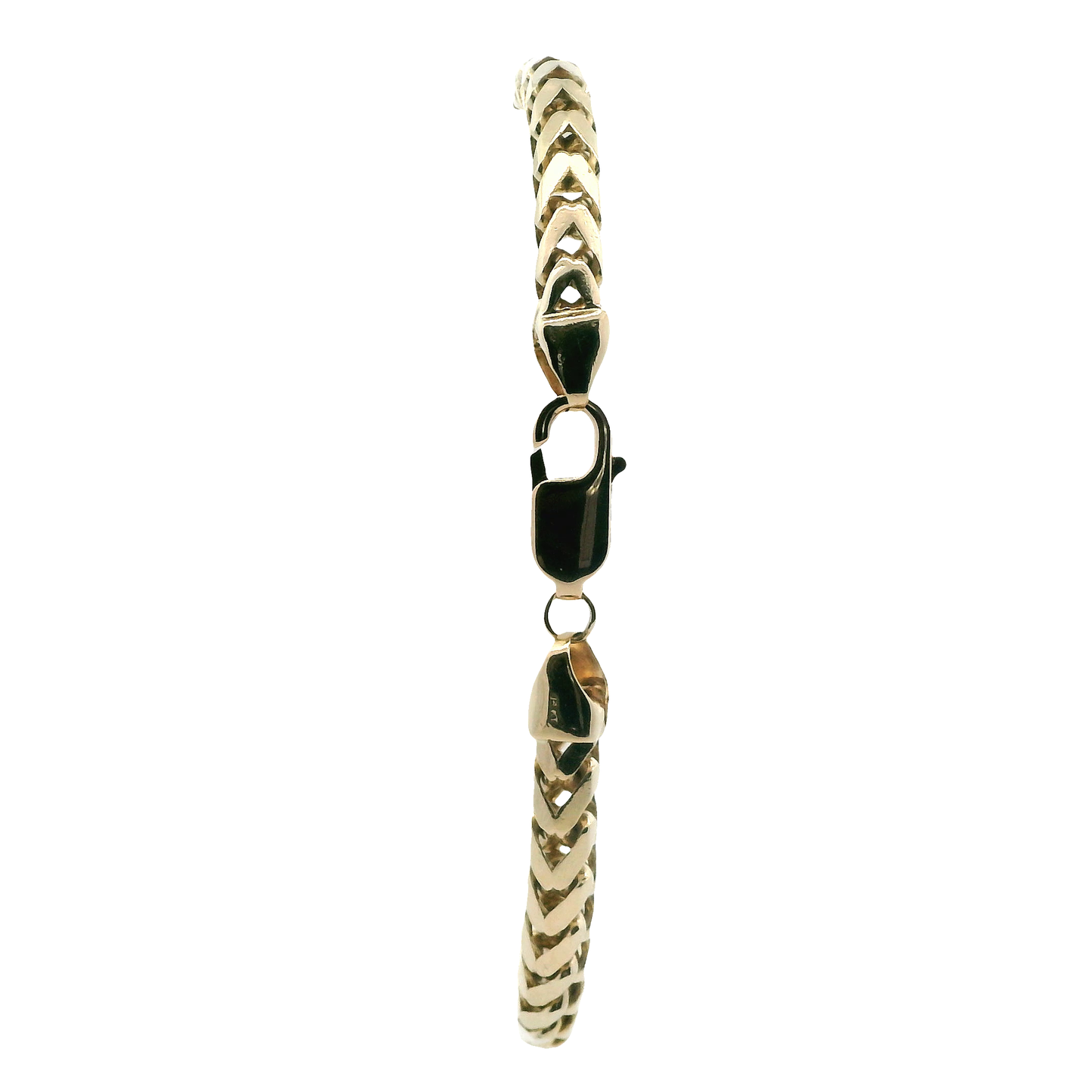 14K Yellow Gold Franco Bracelet