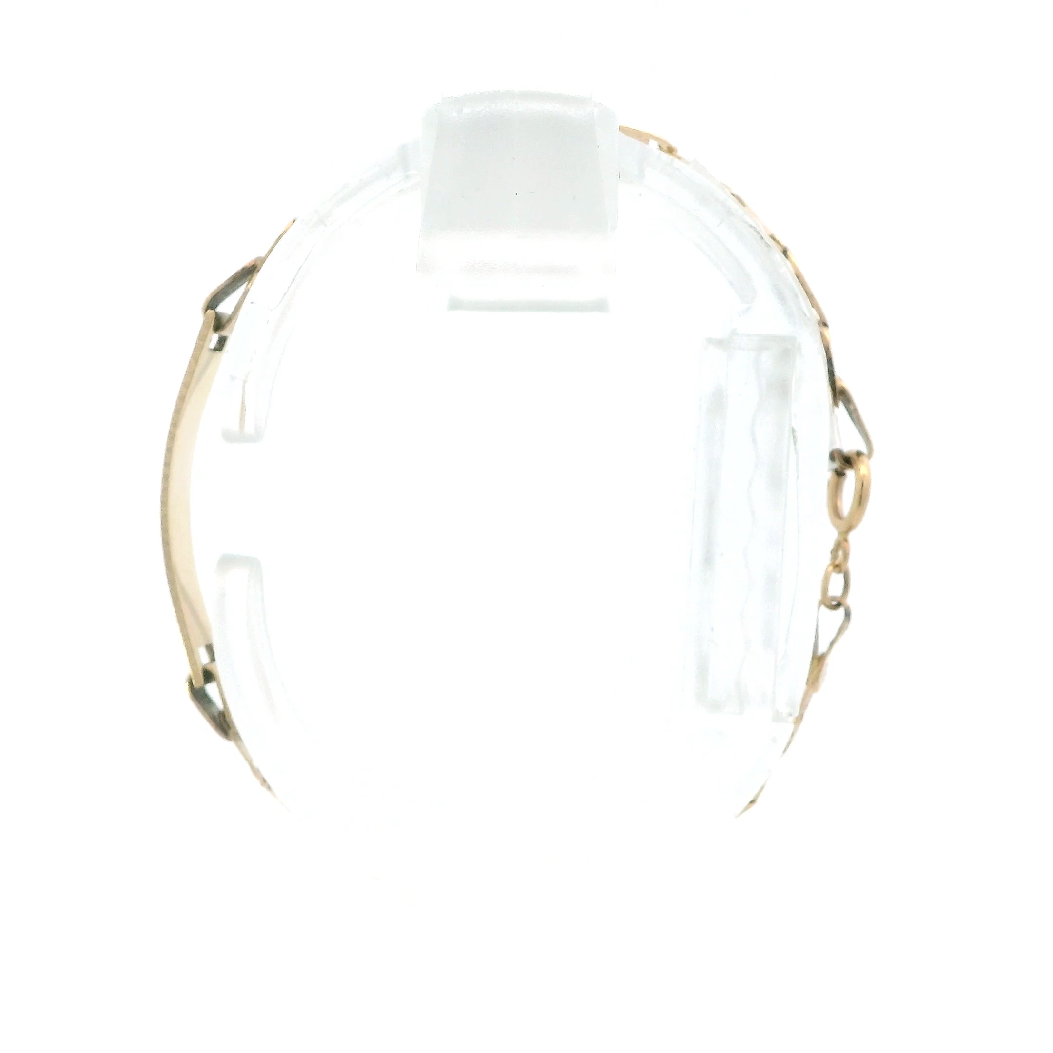 New 14K Tri-Color Gold Mariner ID Bracelet