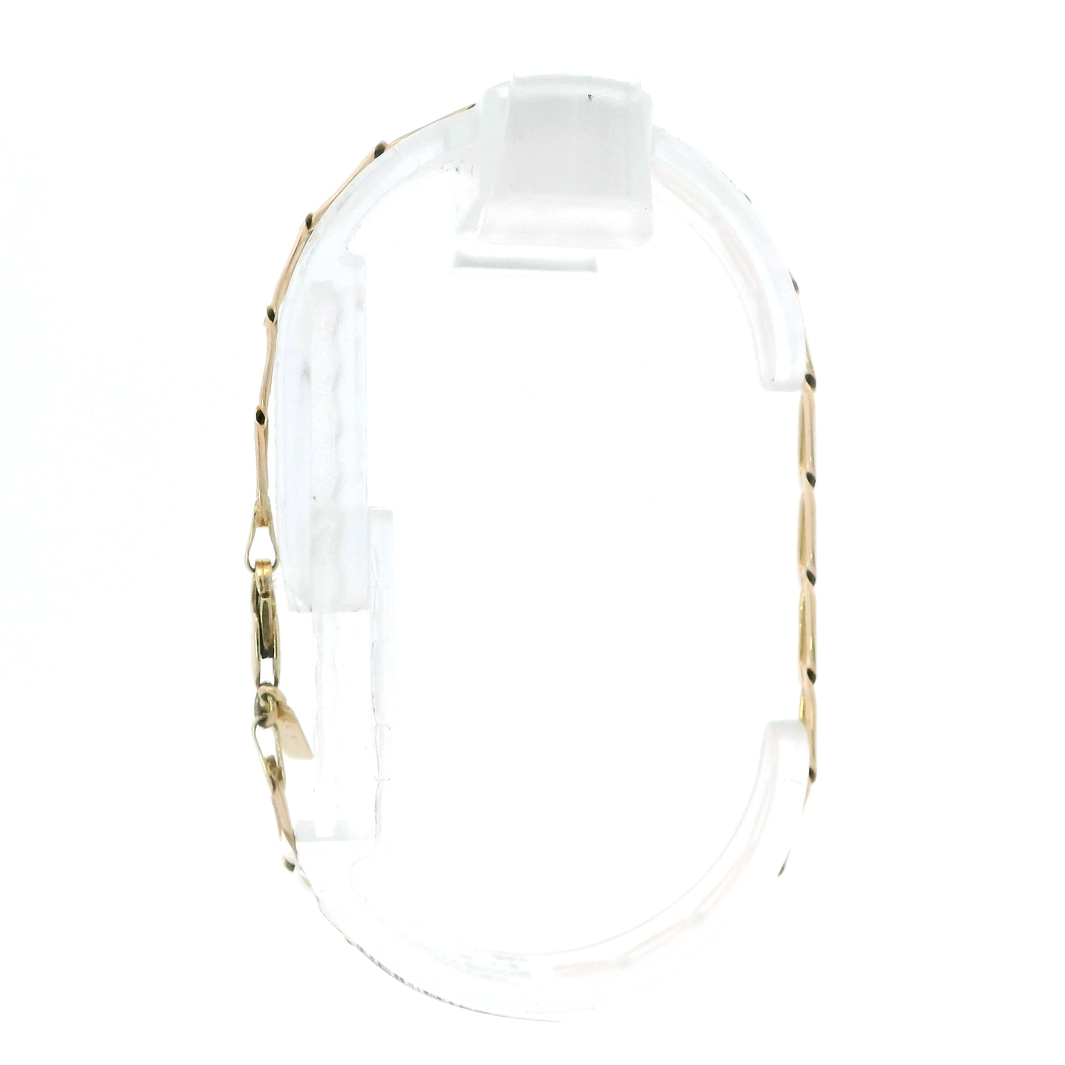 14K Yellow Gold Open Link Bracelet