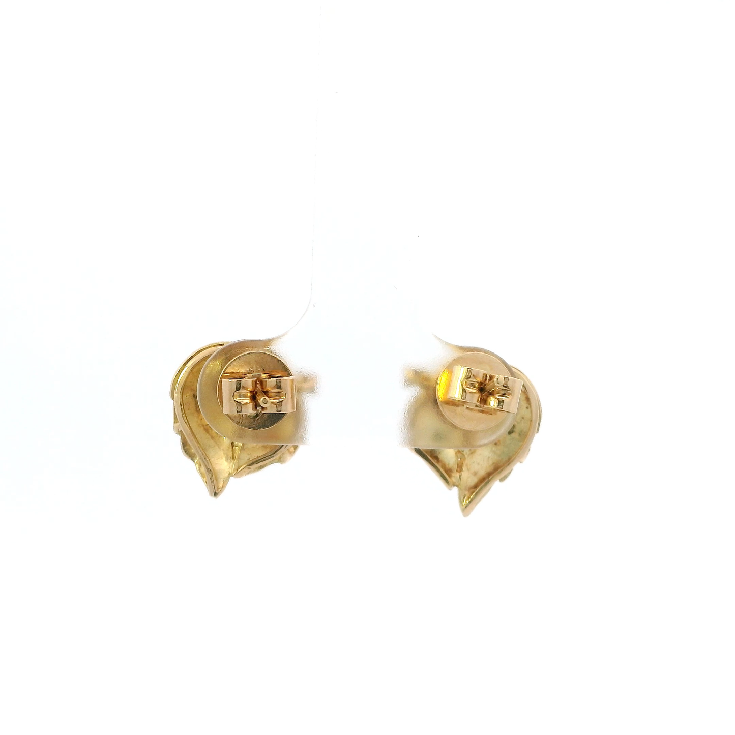 14K Yellow Gold Diamond & Pearl Earrings-0.06ct