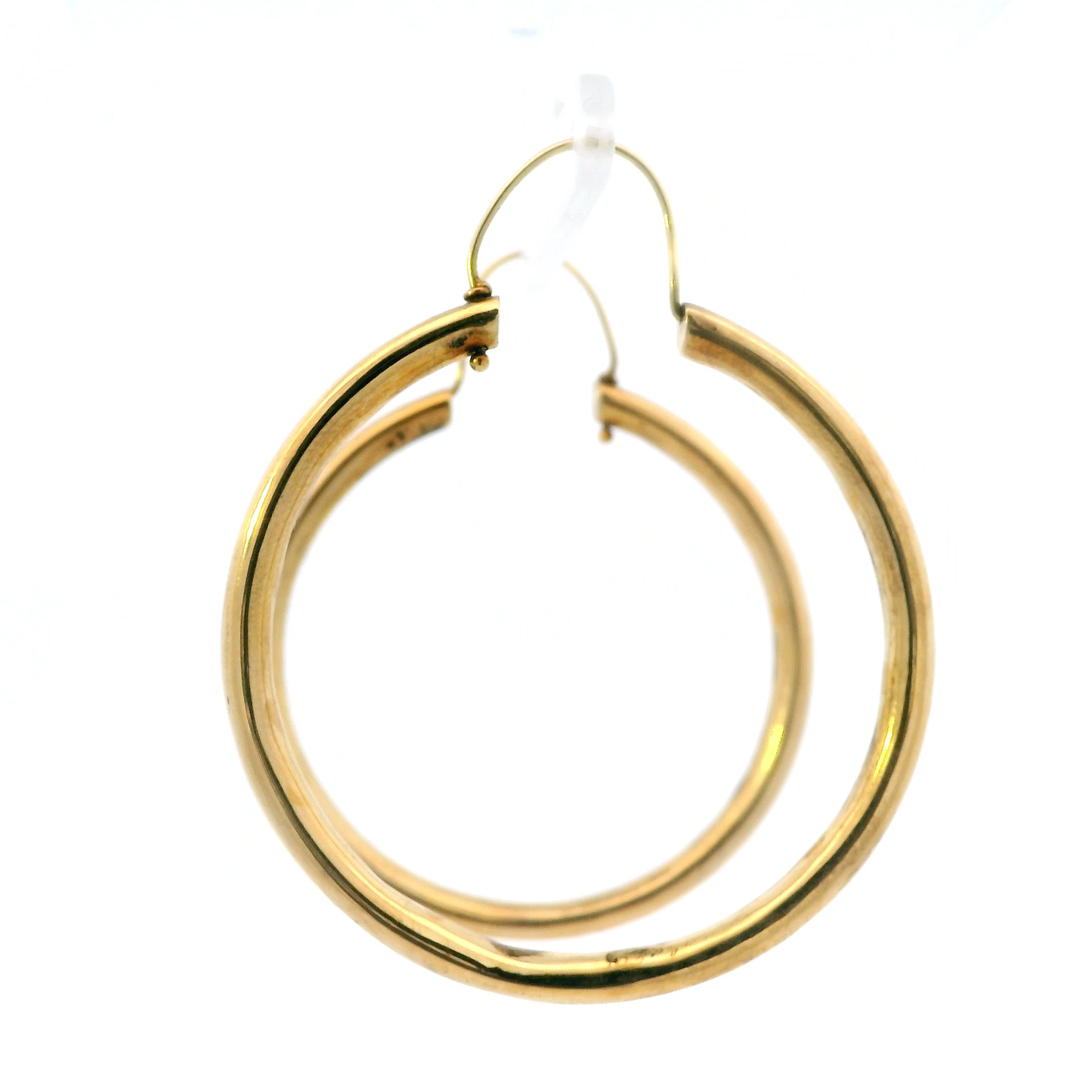 14K Yellow Gold Hoop Earrings