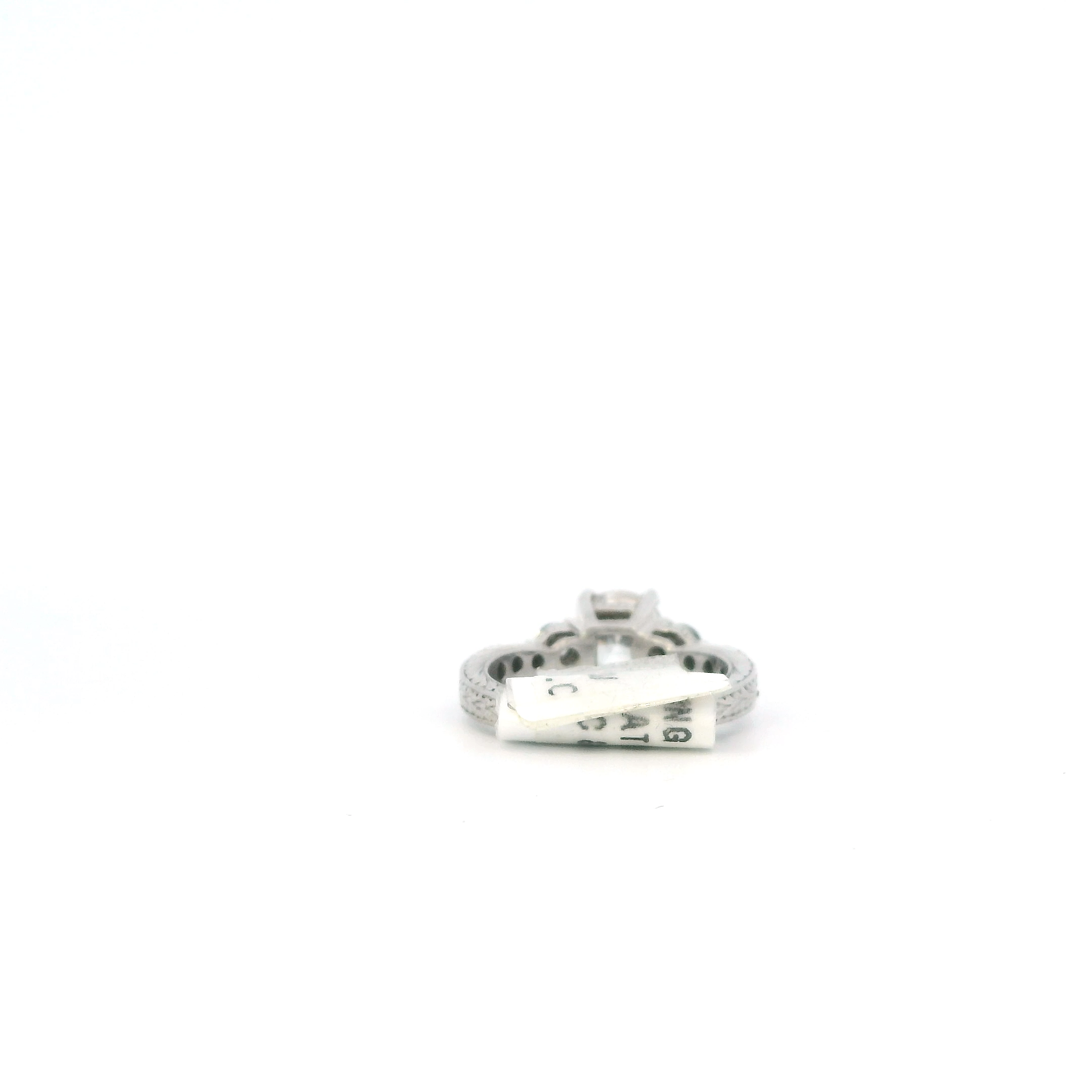 Platinum & Diamond Women's Ring -1.34ct