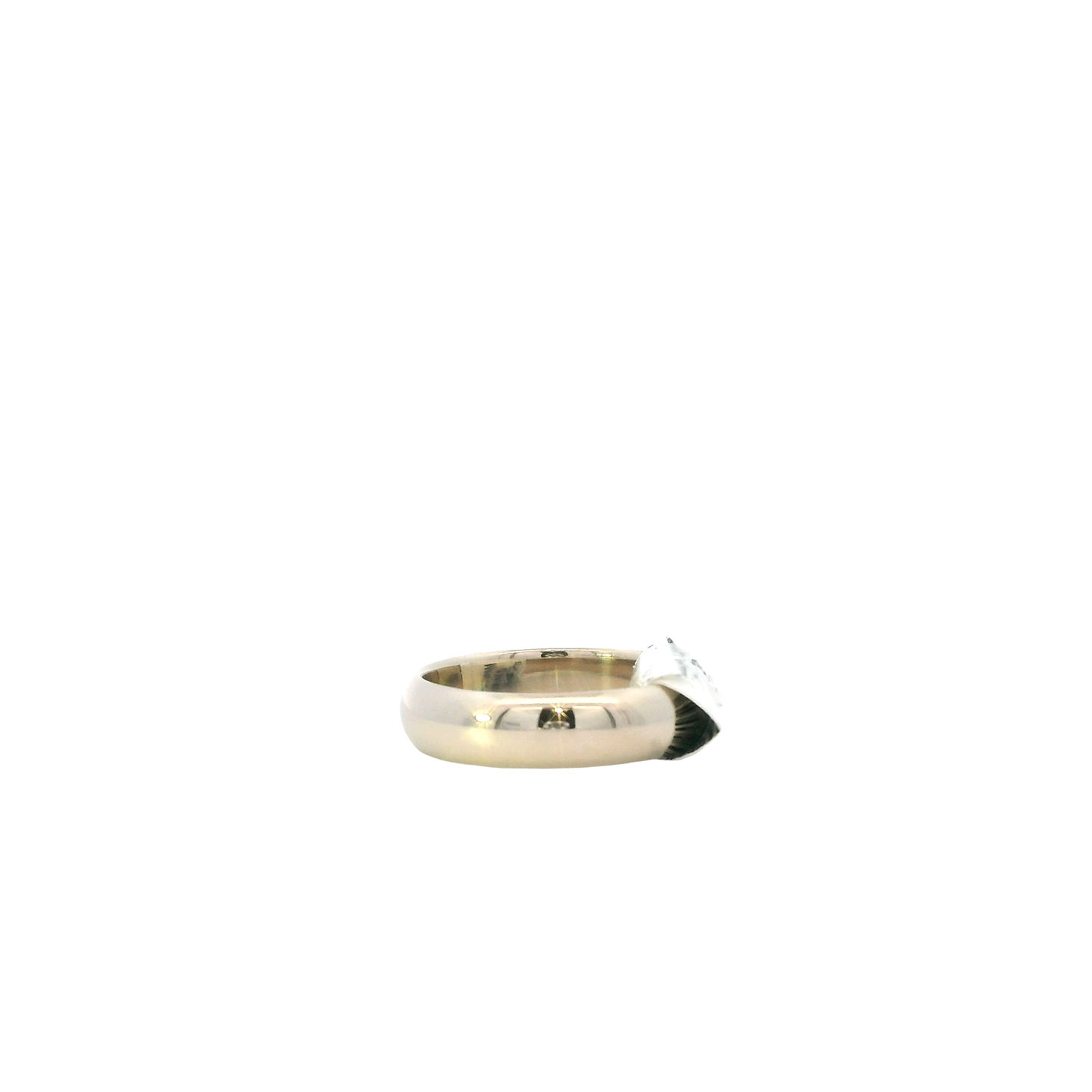 14K White Gold 4.9MM Women's Comfort Band