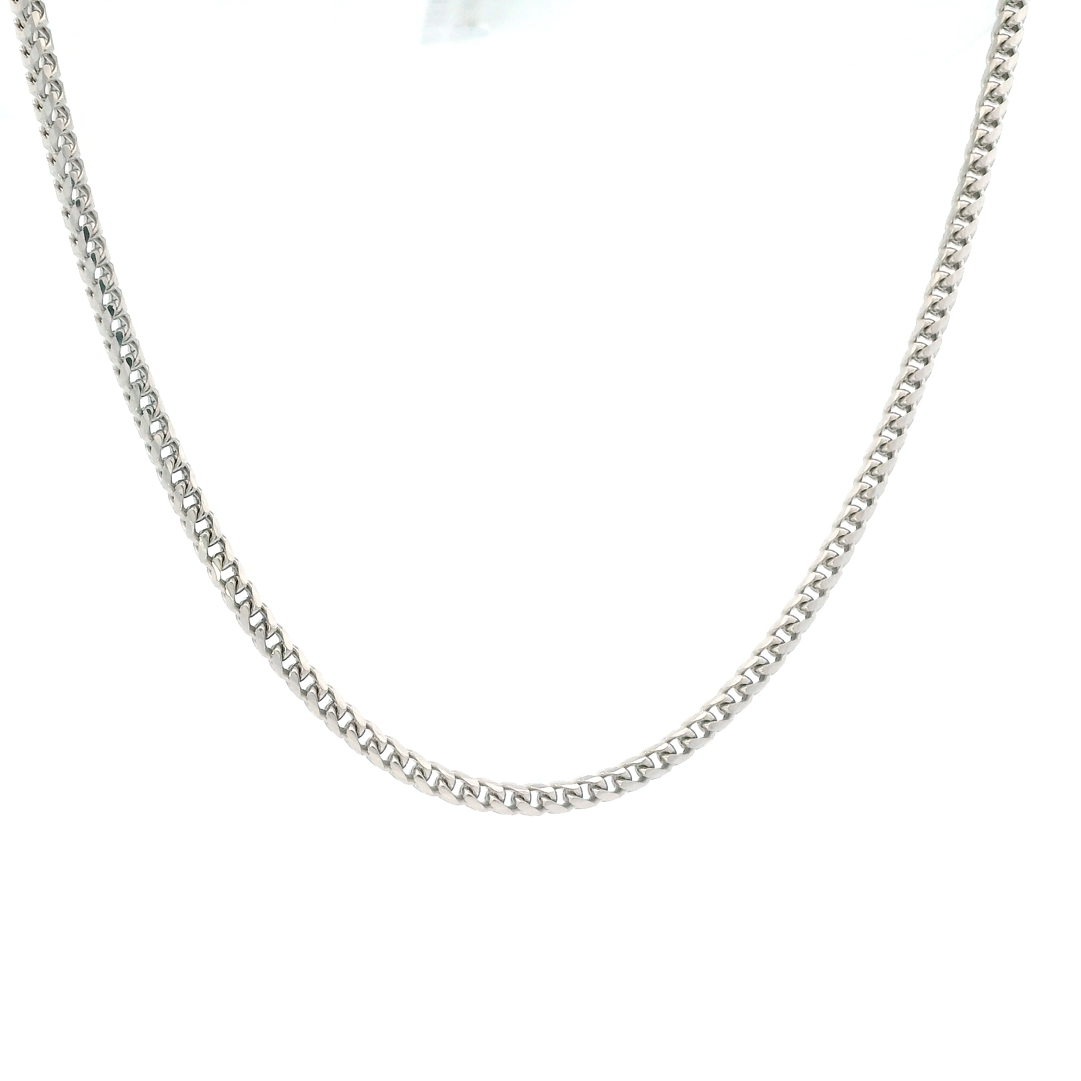 14K White Gold 19.5