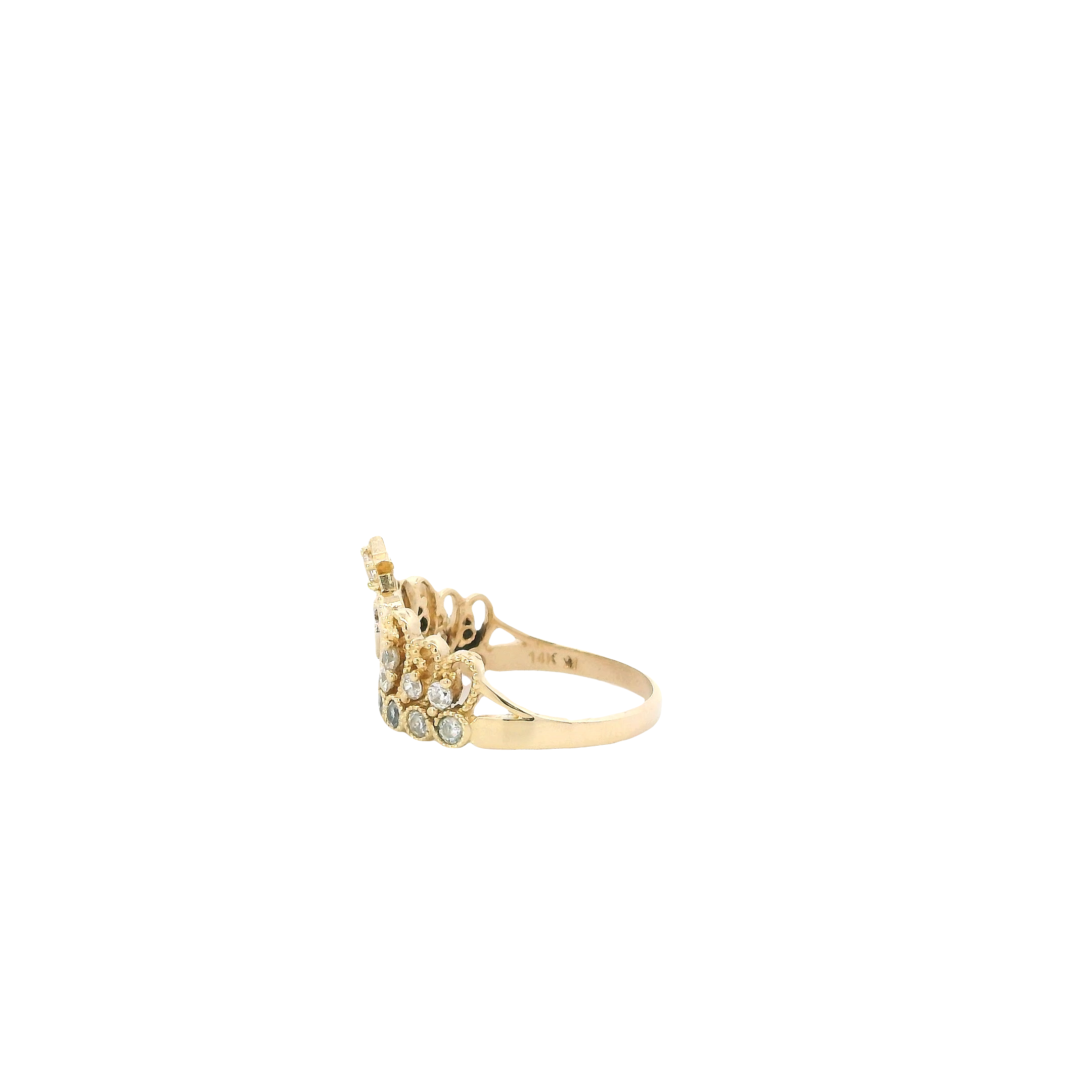 14K Yellow Gold '15