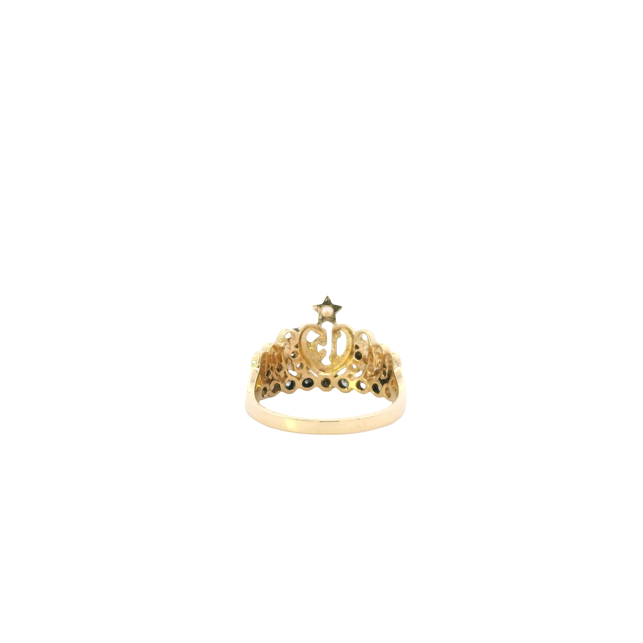 14K Yellow Gold '15