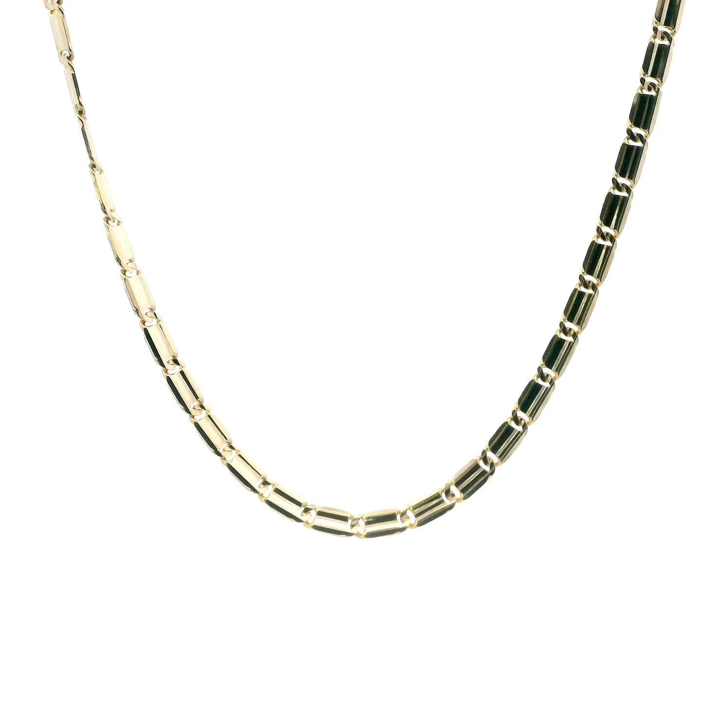 14K Yellow Gold 20" Mariner Chain