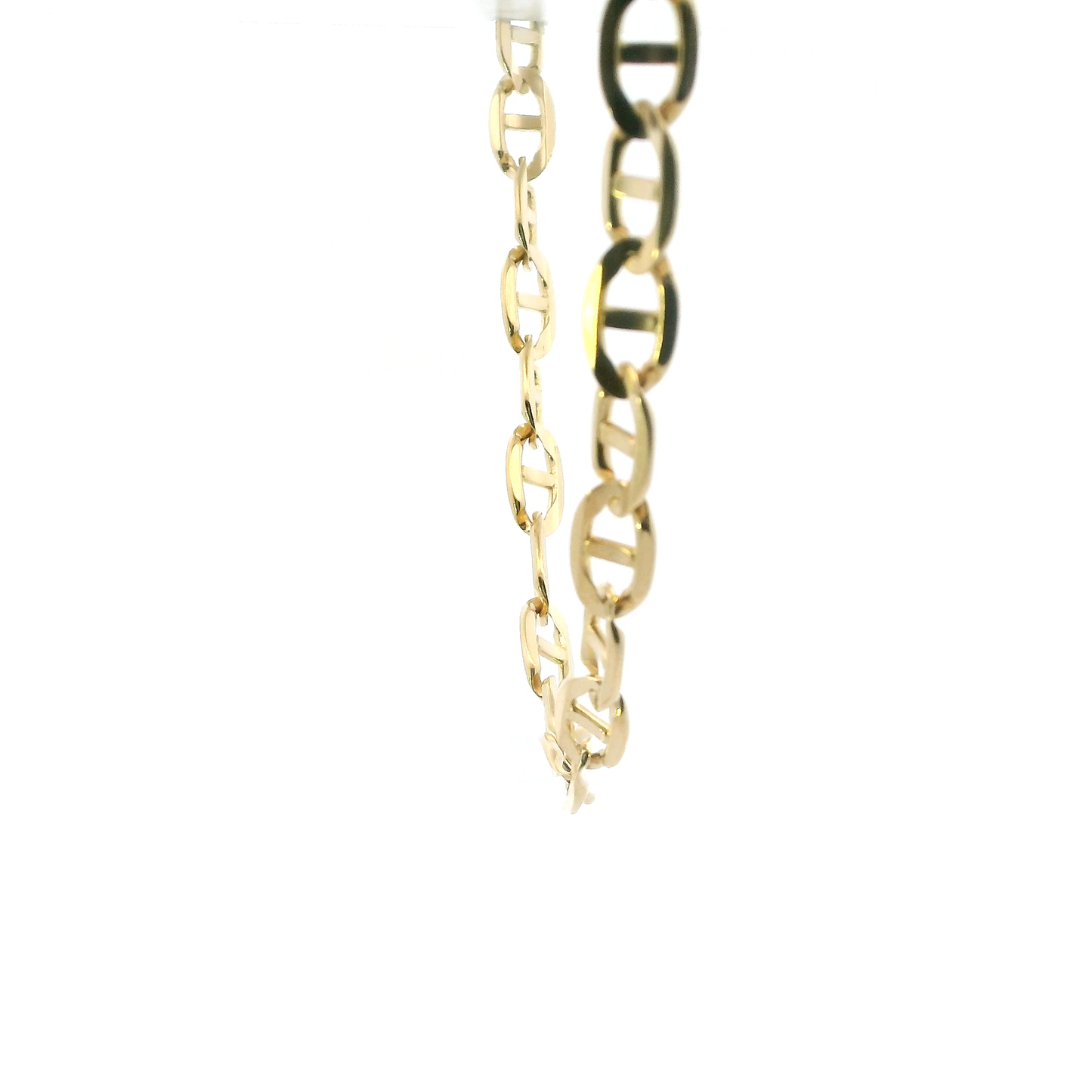 14K Yellow Gold 21" Mariner Chain