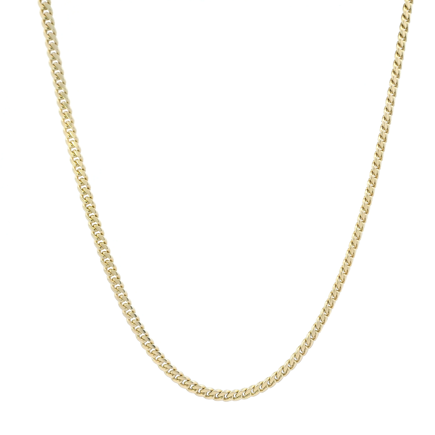 14K Yellow Gold 24" Cuban Chain