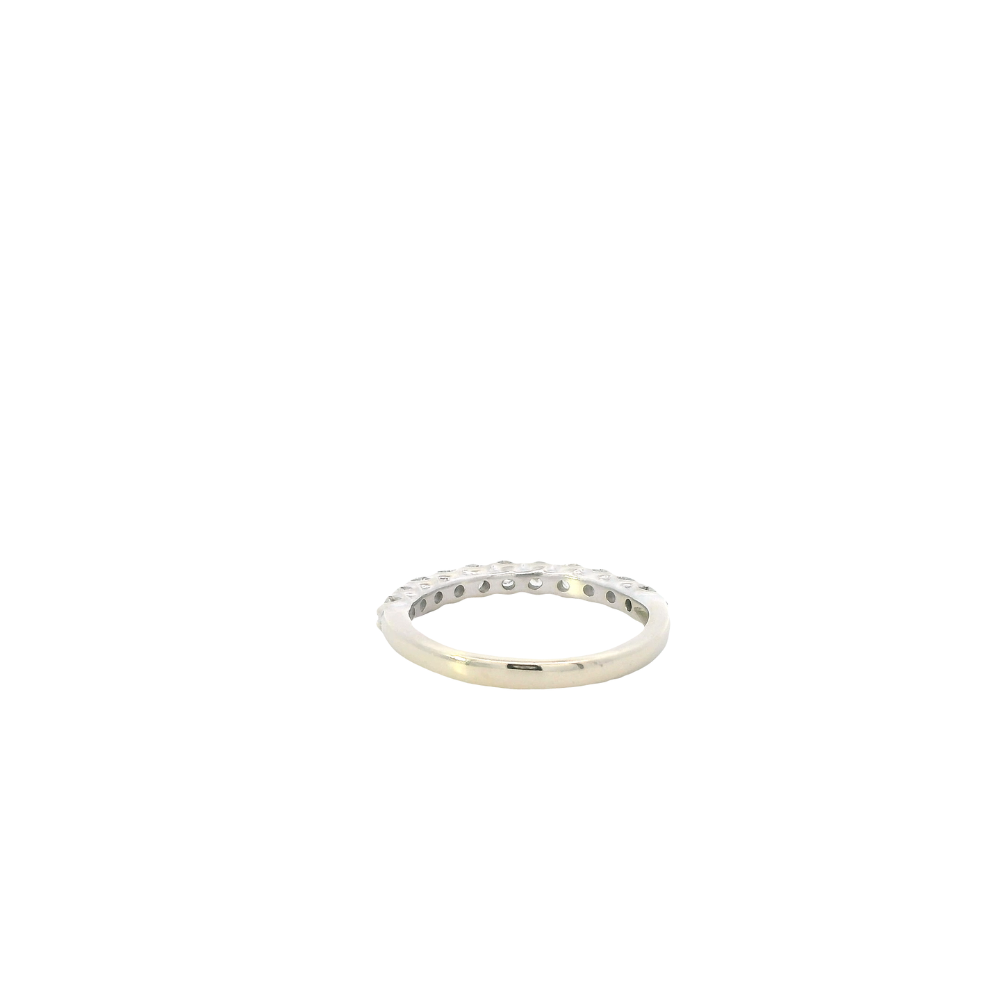 14K White Gold Diamond Women's Ring -0.66ct