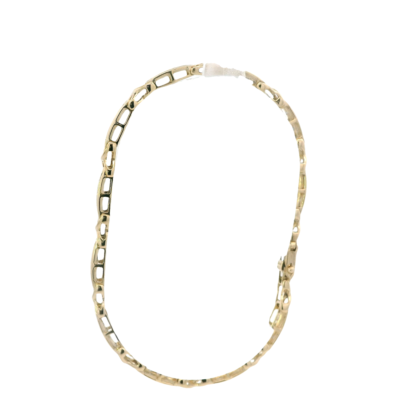 14K Yellow Gold Diamond Tennis Bracelet -0.77ct