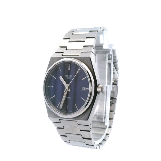Tissot PRX Quartz Blue Dial Steel Unisex Watch