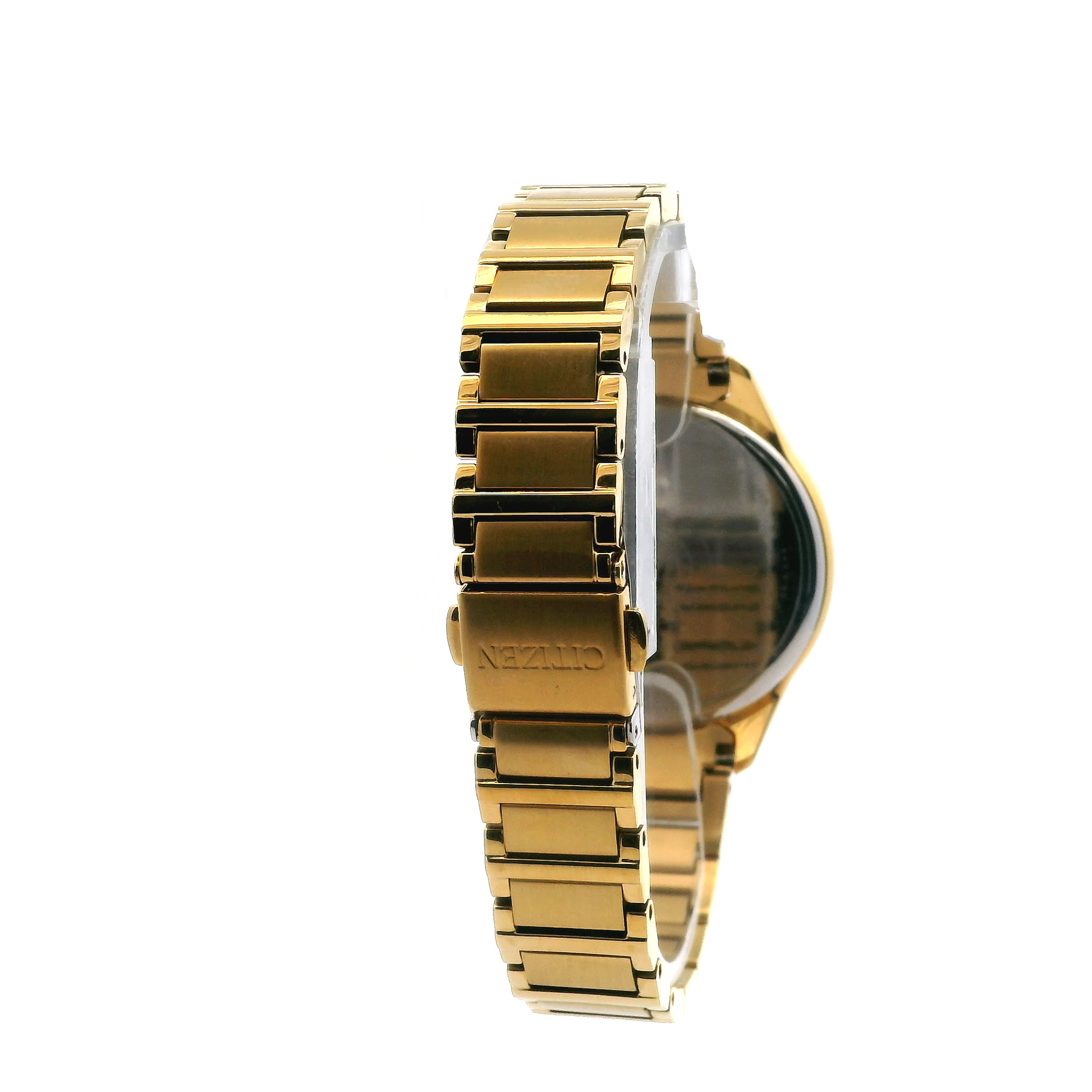 Citizen Eco-Drive Women's Chandler Crystals Gold-Tone Watch