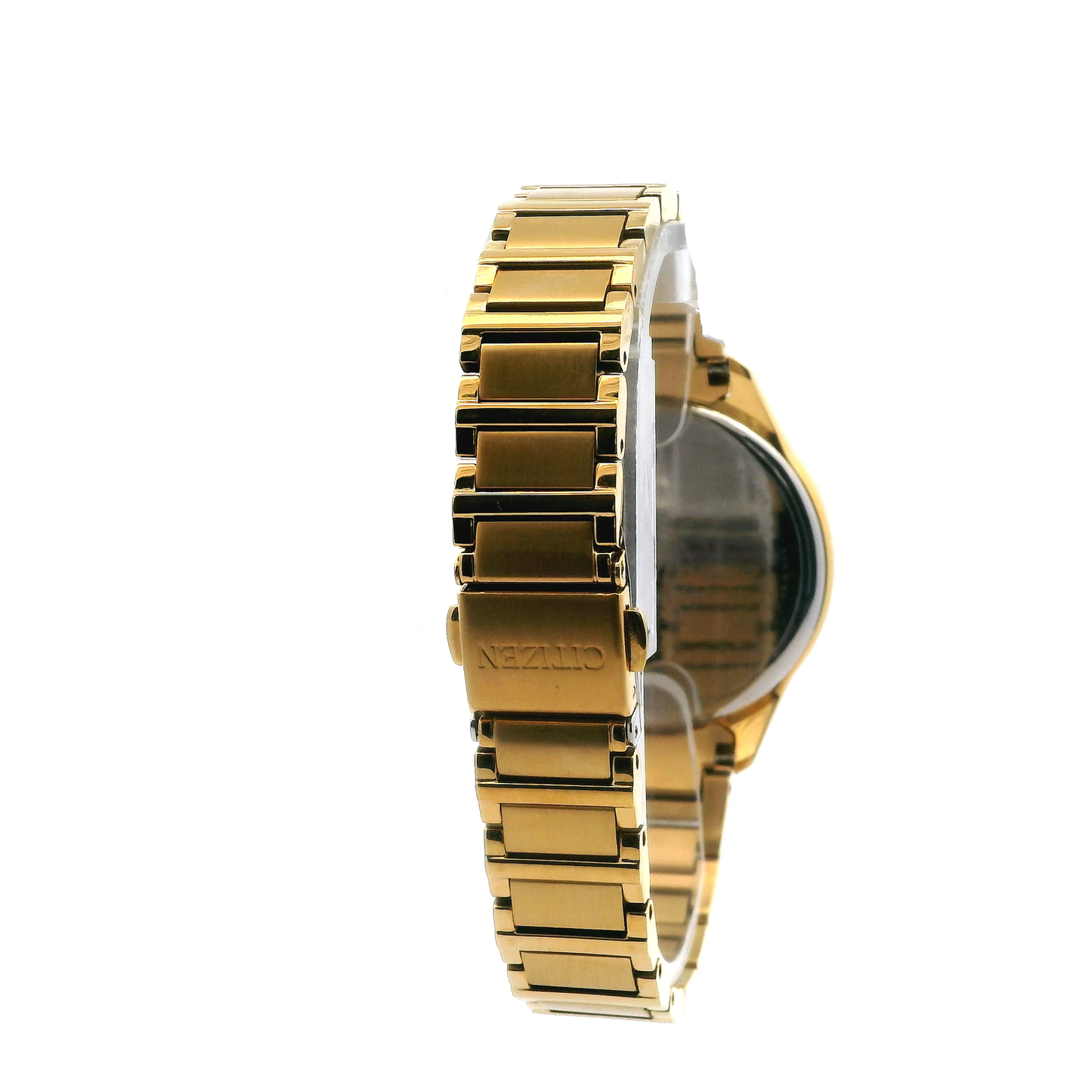 Citizen Eco-Drive Women's Chandler Crystals Gold-Tone Wristwatch
