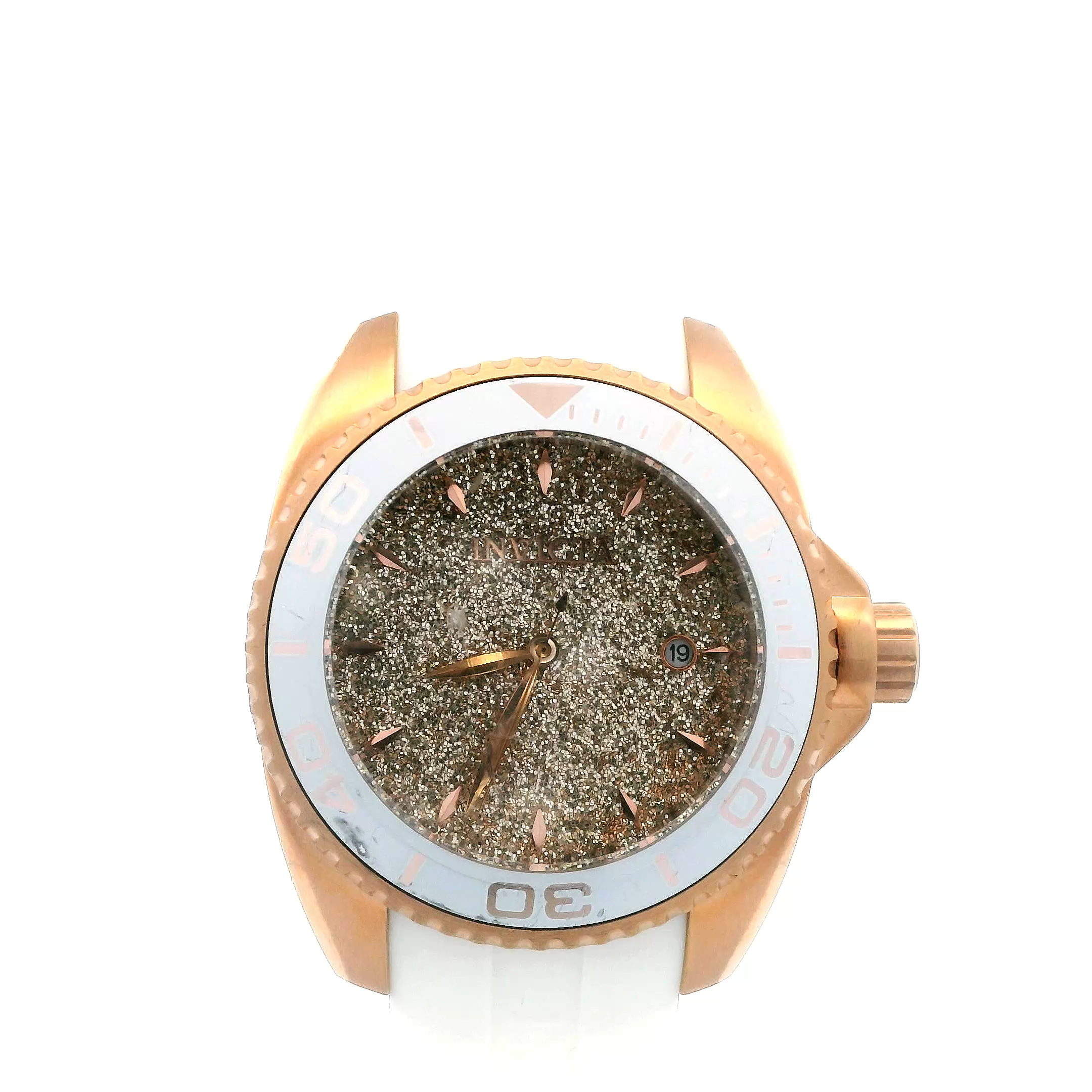 Invicta Glittery Rose Ladies Quartz Wrist Watch
