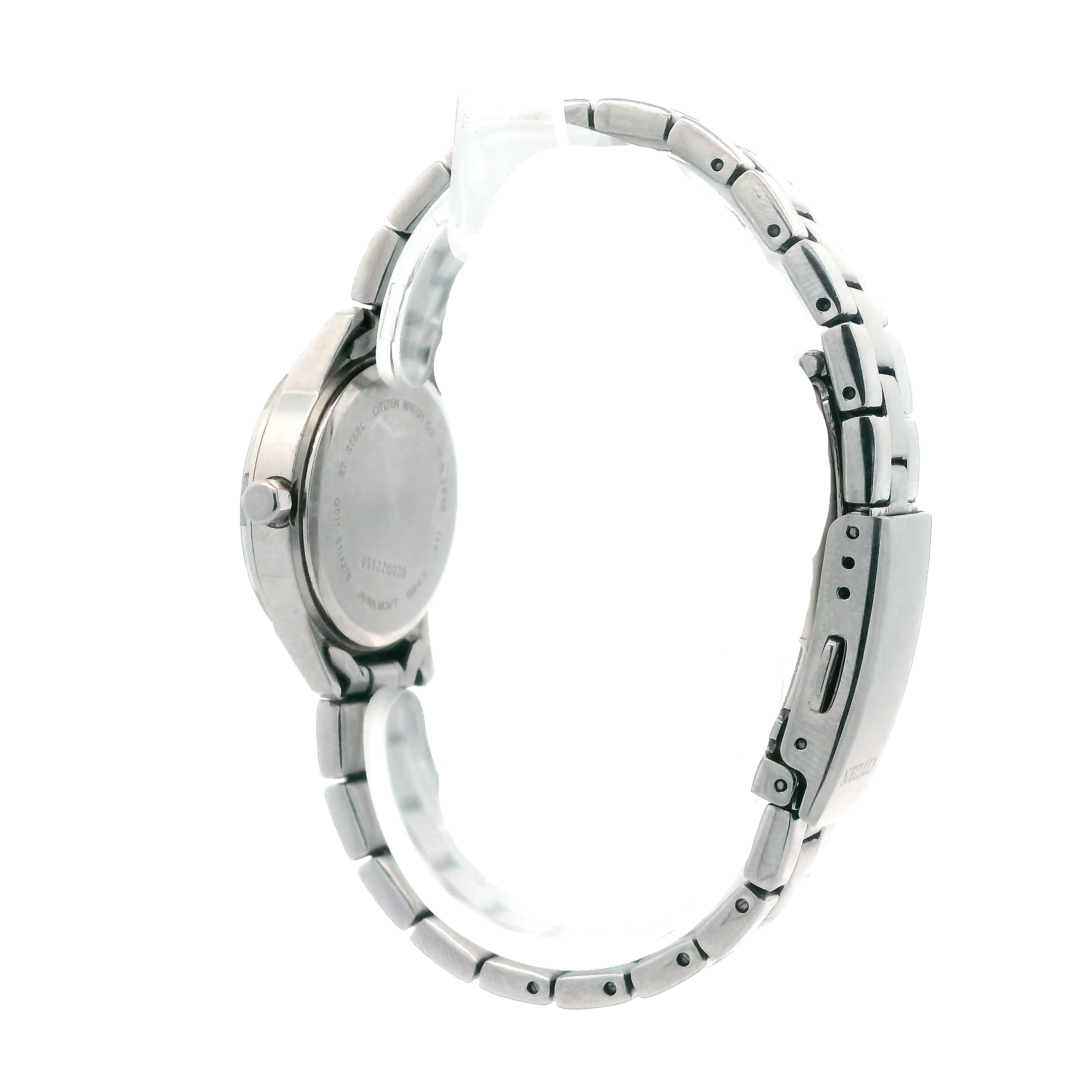 Steel Citizen With Pearl Face Wrist Watch
