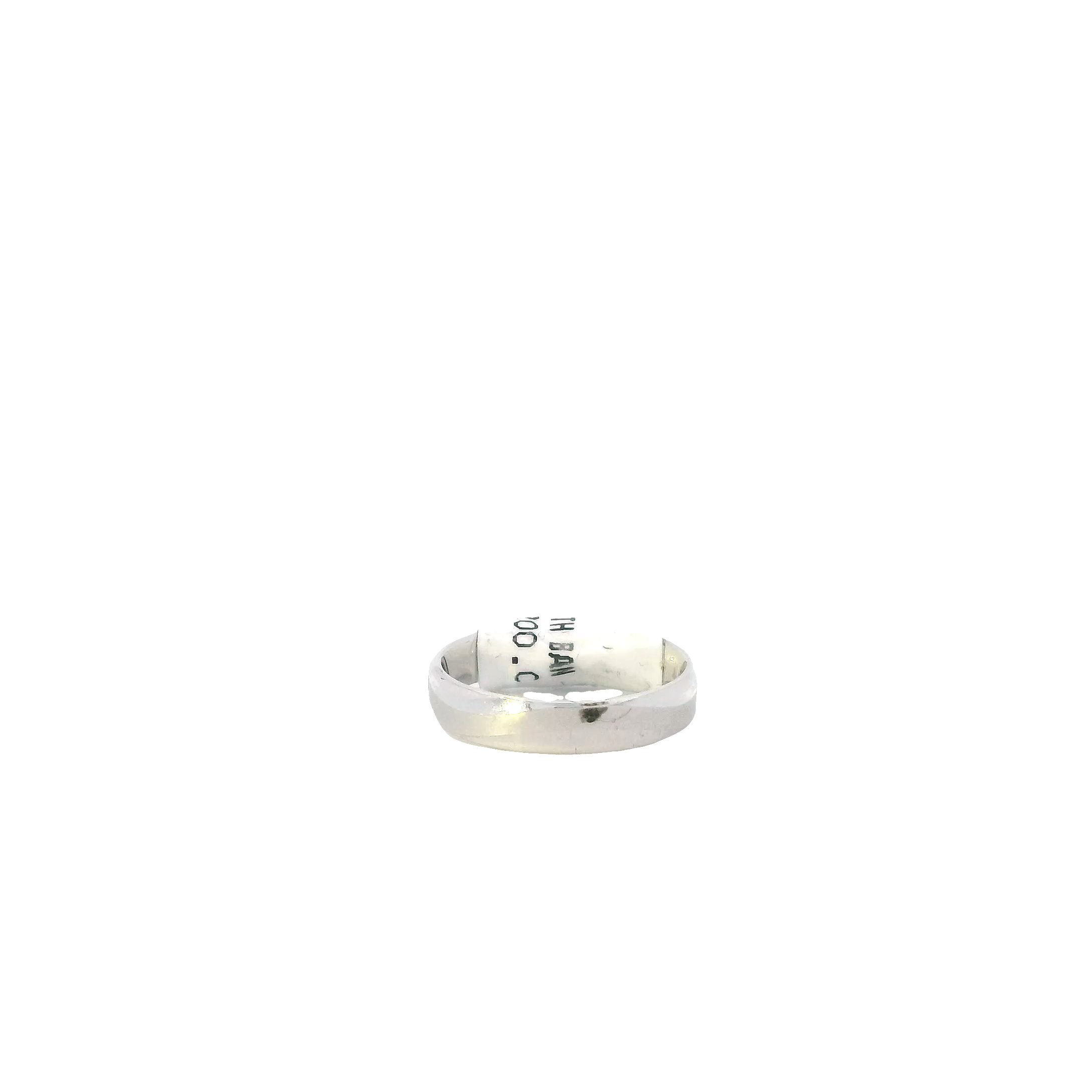 Platinum 3.5MM Matte/Smooth Women's Band