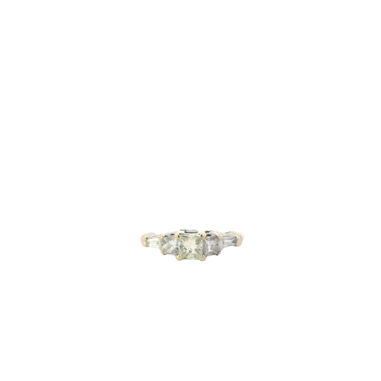 14K White Gold Diamond Women's Ring -1.00ct