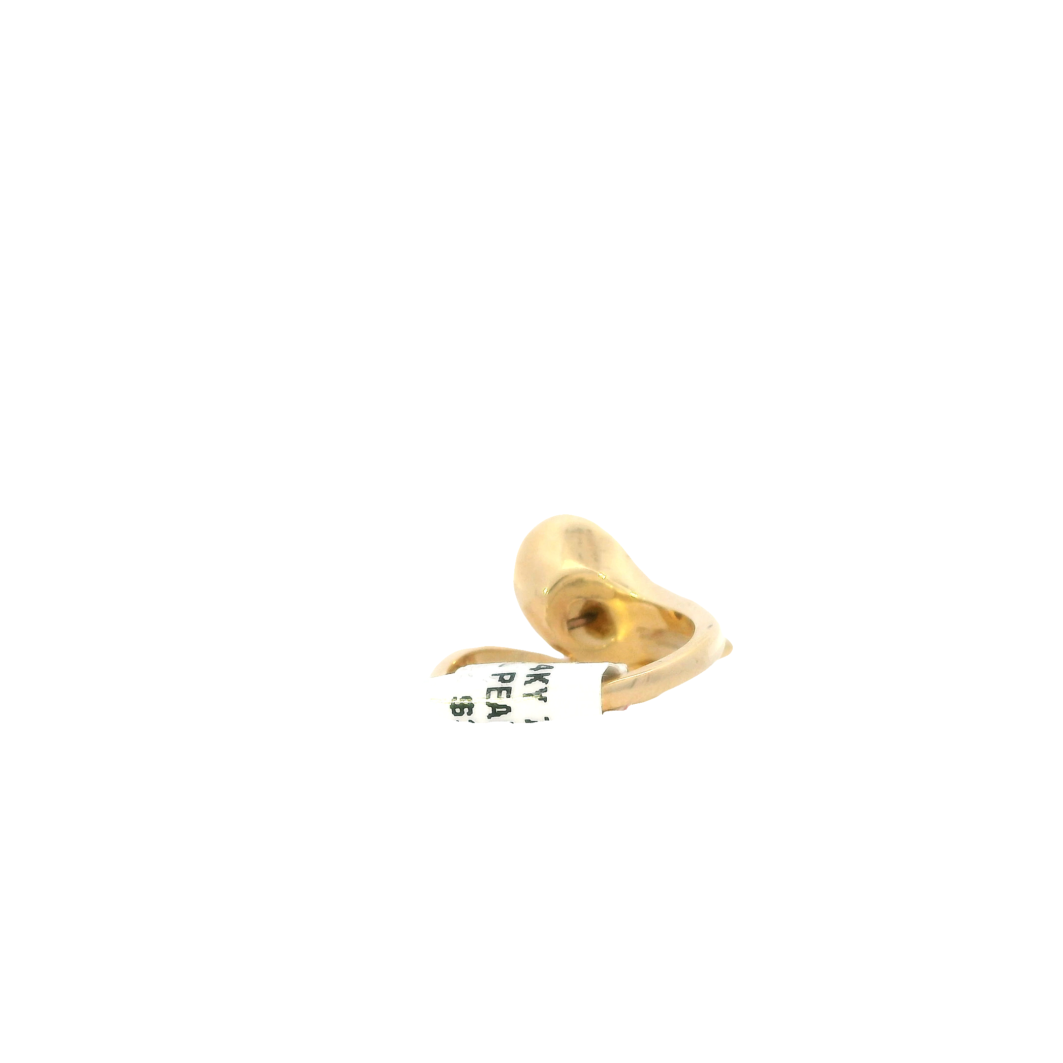 14K Yellow Gold Akoya Pearl Women's Ring