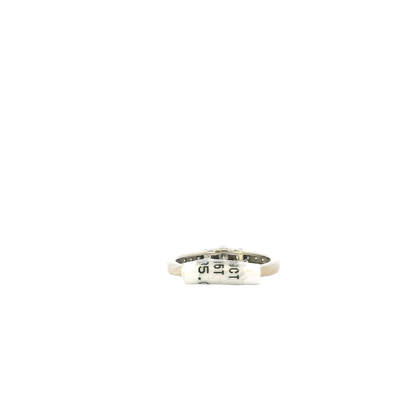 10K White Gold Diamond Women's Ring - 0.48ct