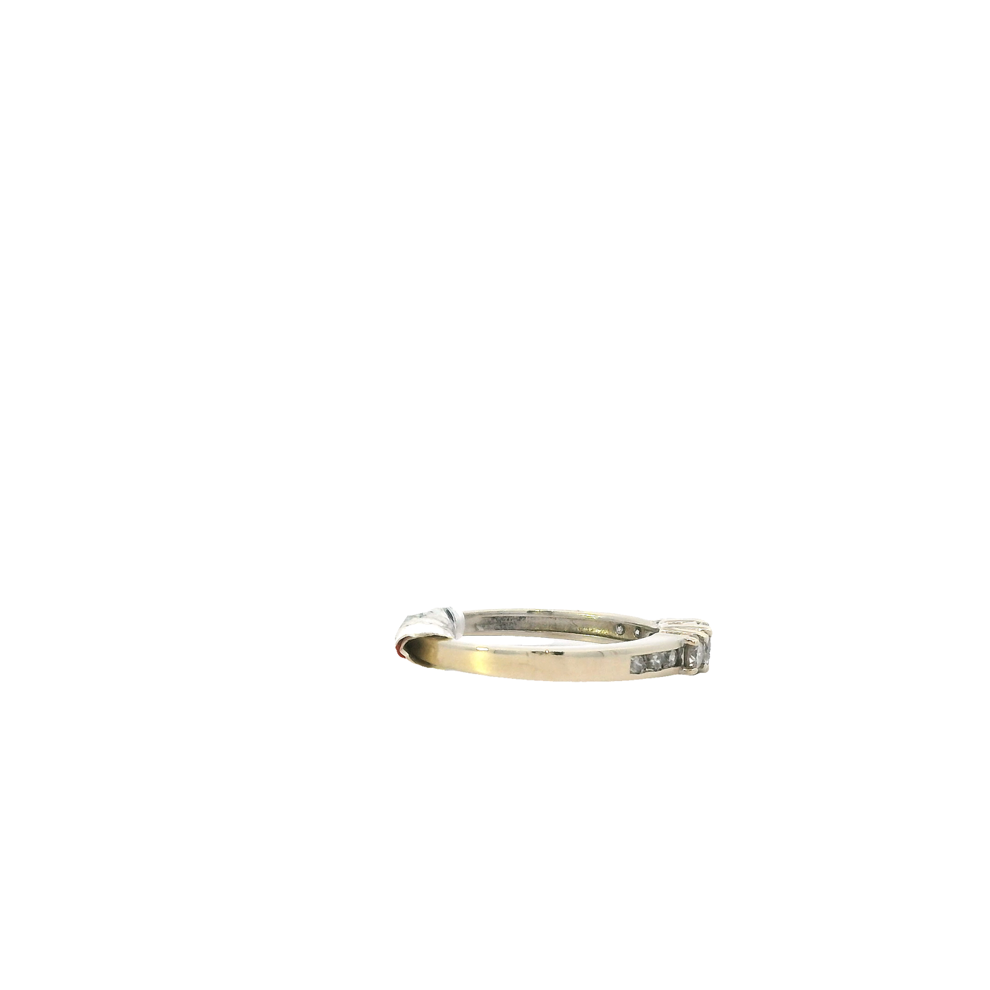 10K White Gold Diamond Women's Ring - 0.48ct
