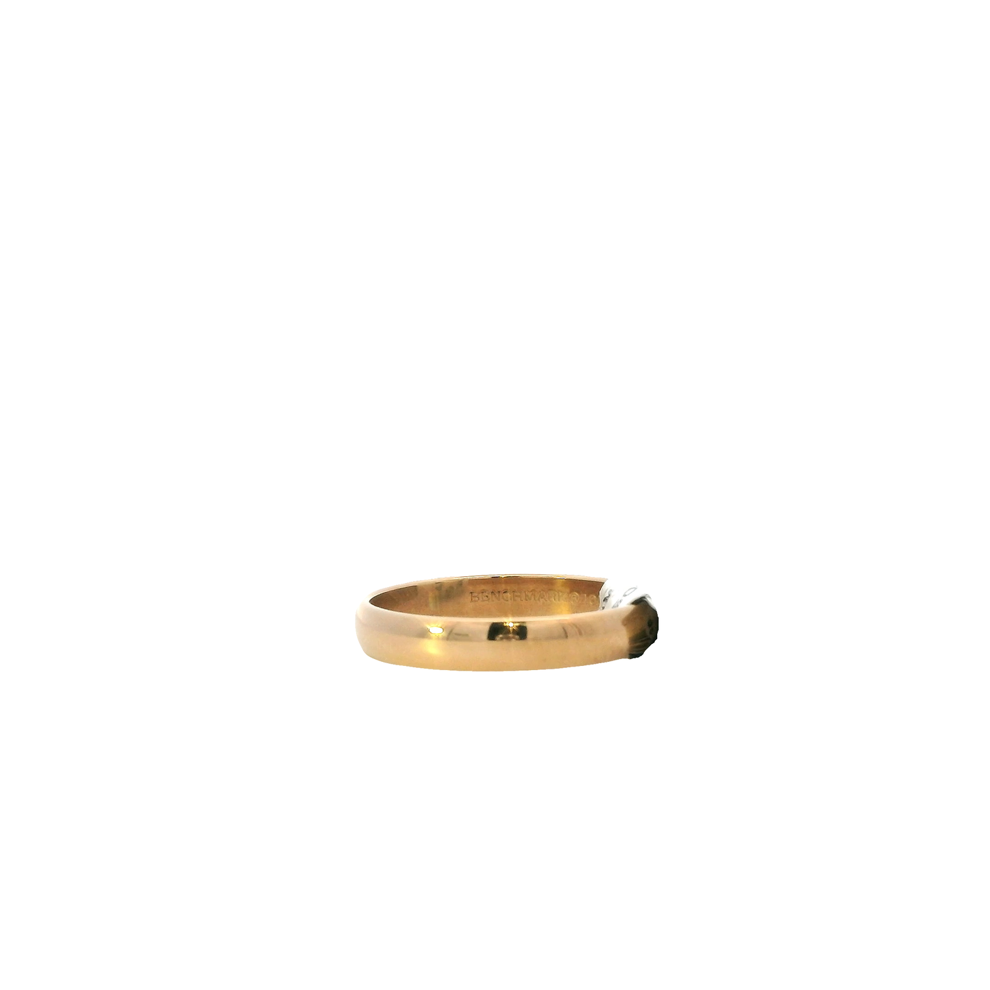 10K Yellow Gold 4MM Men's Solid Band