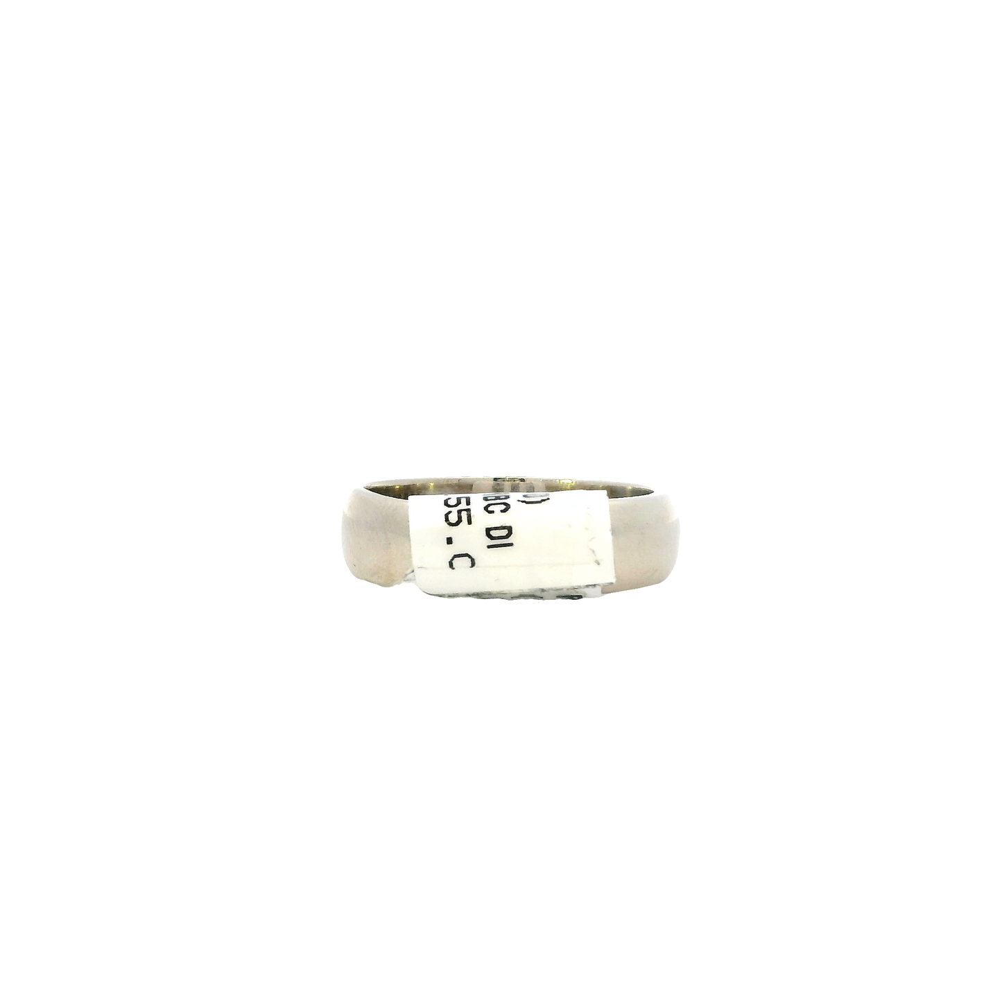 14K White Gold Diamond Men's Ring -0.50ct