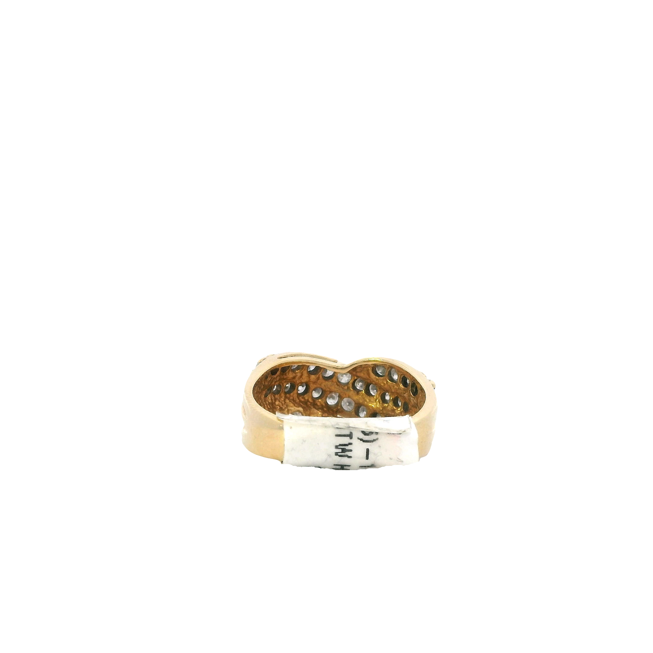 14K Yellow Gold Diamond Women's Ring -1.00ct
