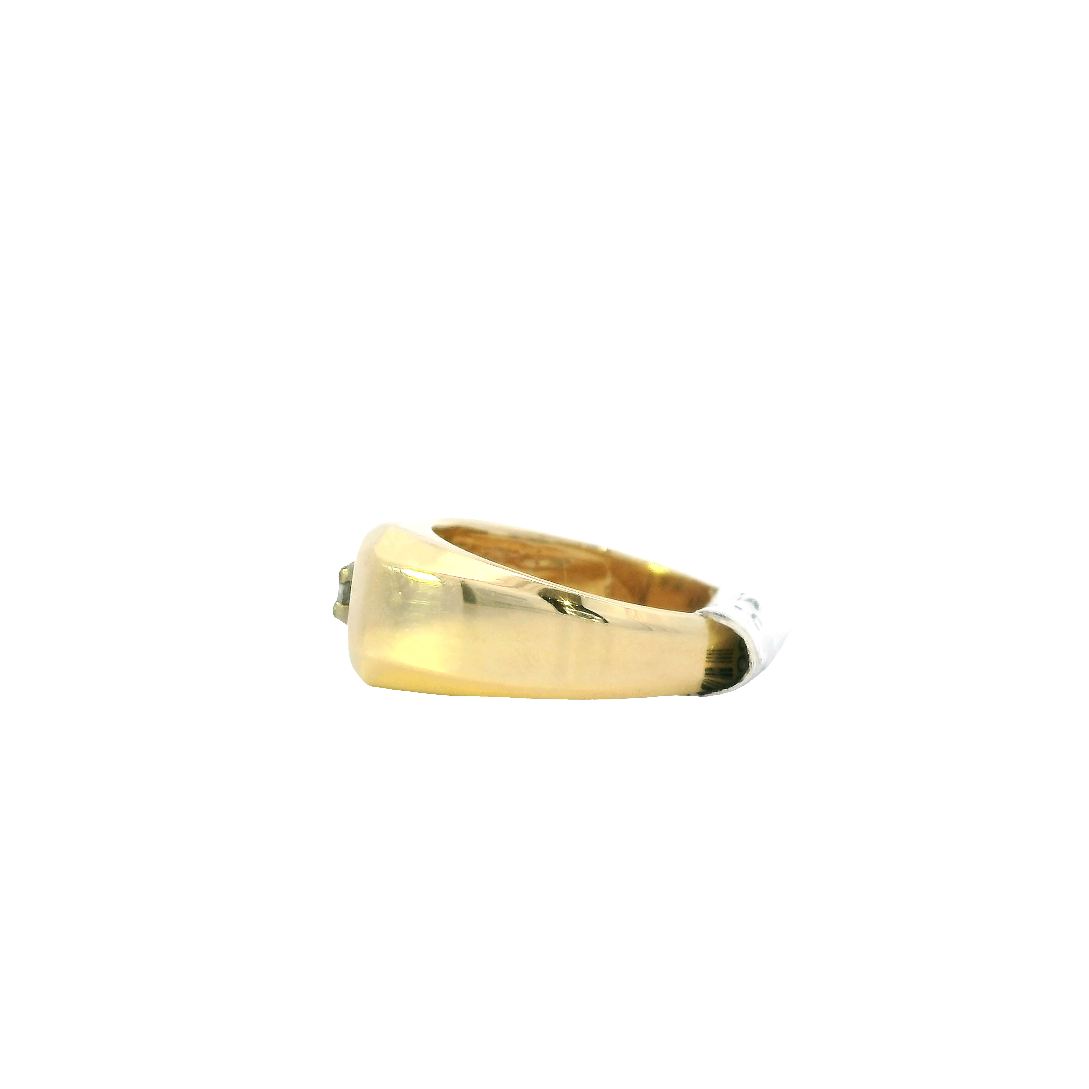 14K Yellow & White Gold Diamond Ring -0.35ct