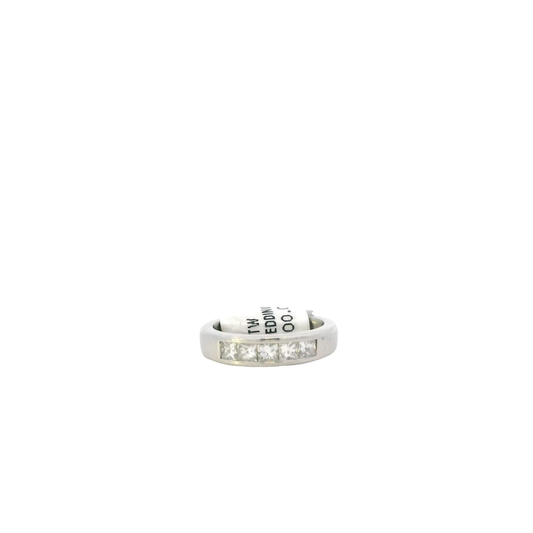 Platinum Diamond Women's Wedding Ring -0.64ct