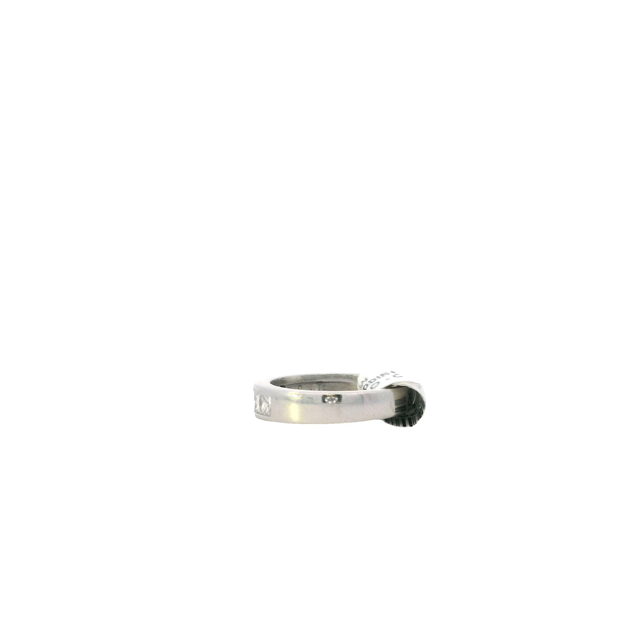 Platinum Diamond Women's Wedding Ring -0.64ct