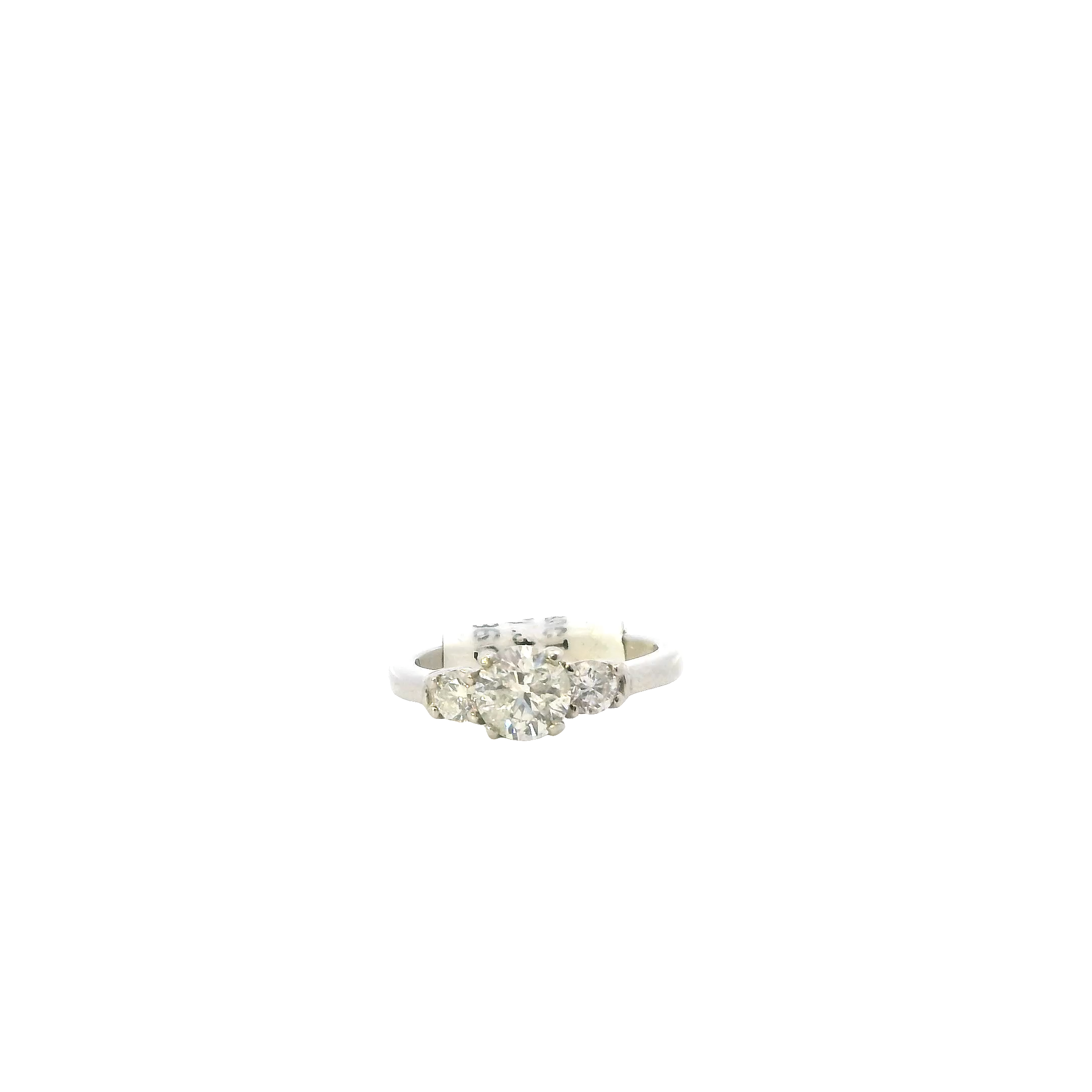 Platinum Women's Diamond Ring - 1.12ct