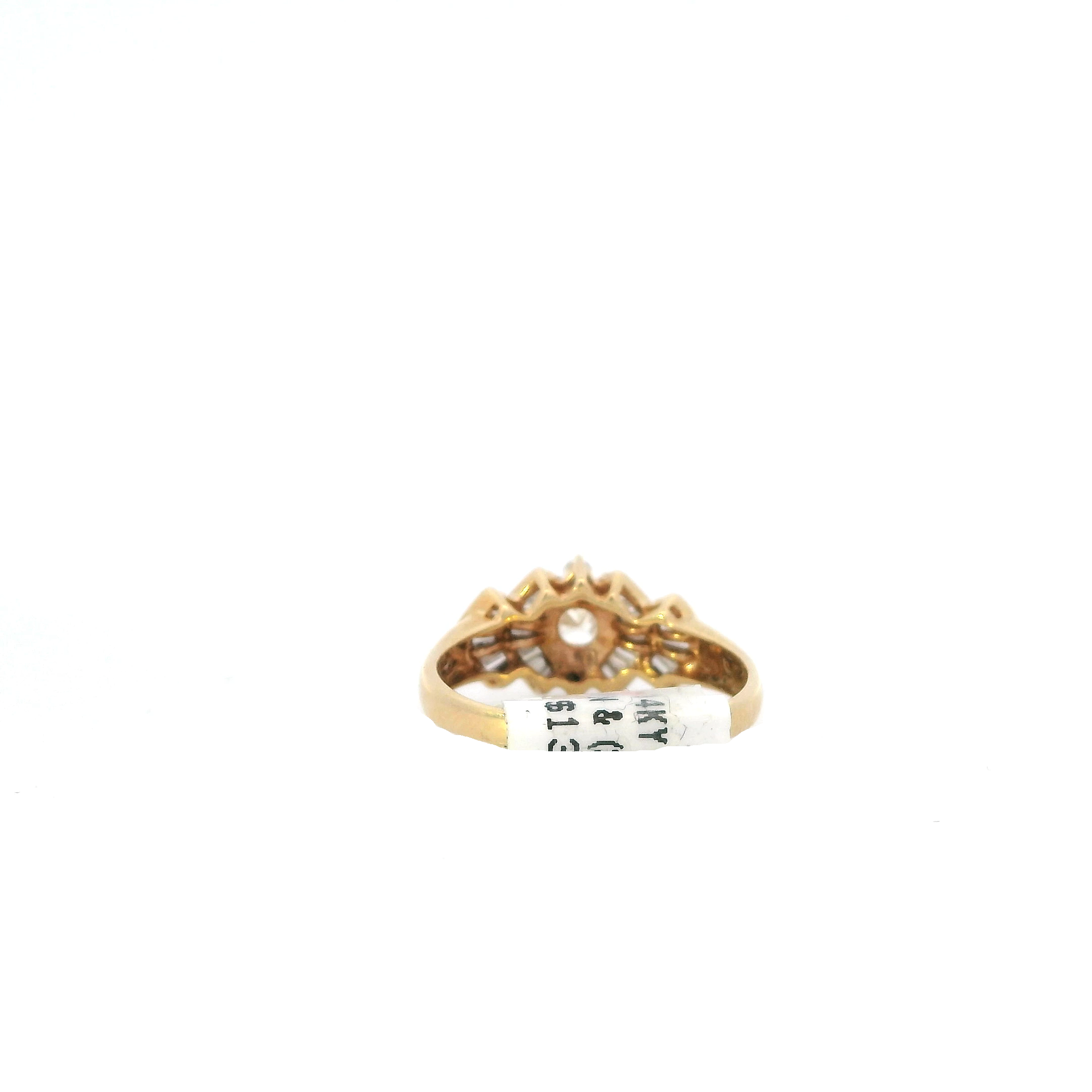 14K Yellow Gold Diamond Ring - 1.03ct