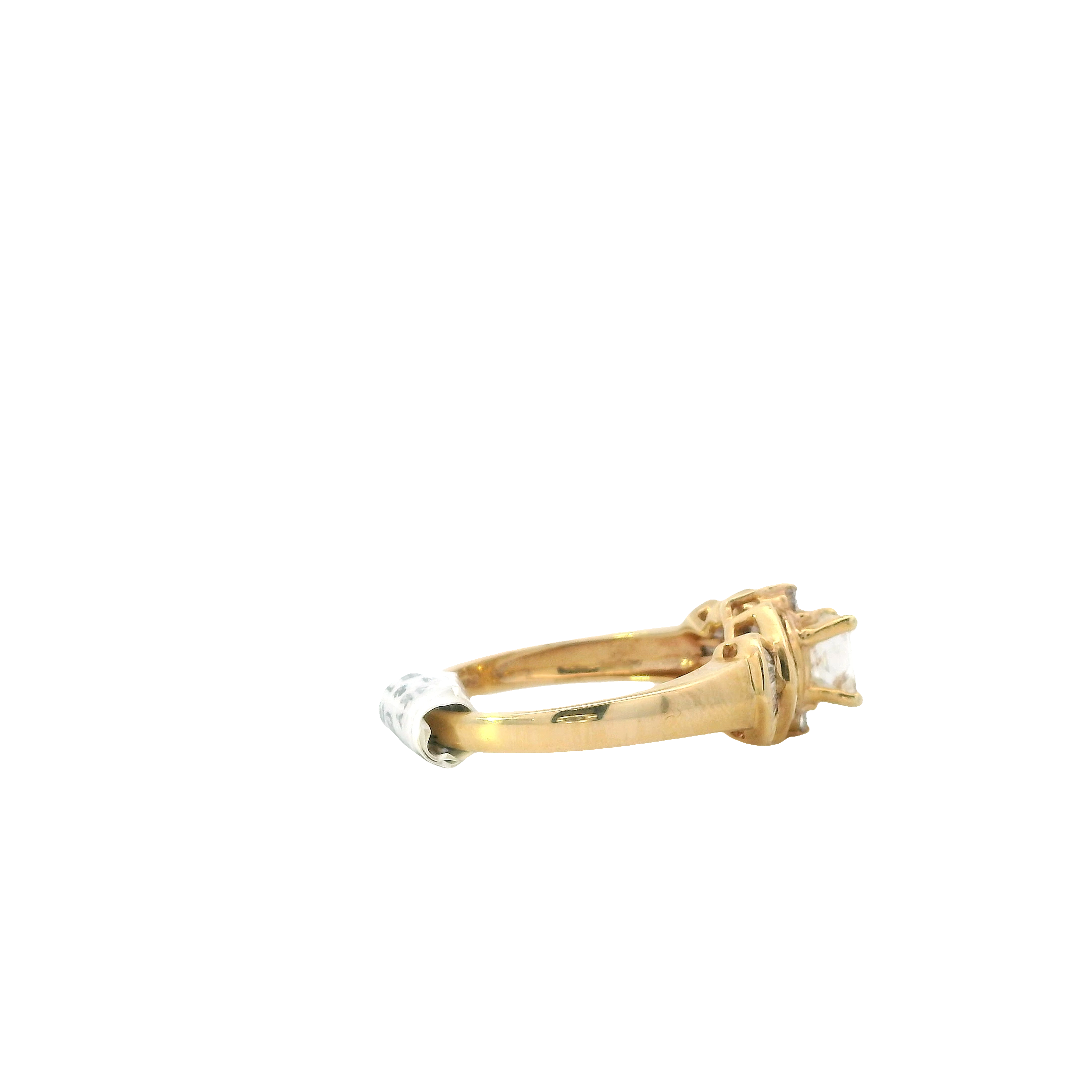 14K Yellow Gold Diamond Ring - 1.03ct